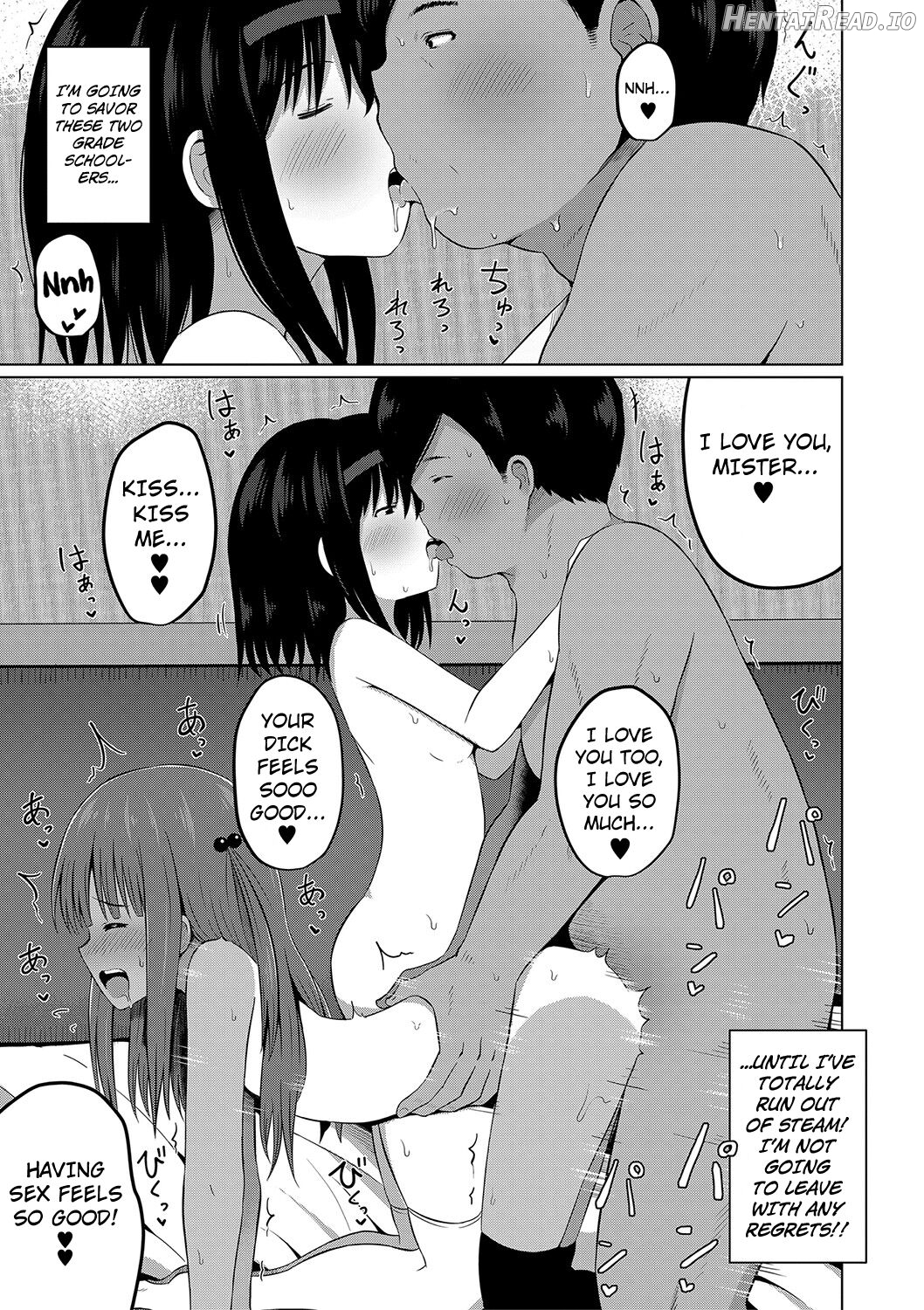 Ninshin Shoujo "Mesugaki datte Haramitai!" - Pregnant girl, even a female kid seems to be pregnant. Chapter 1 - page 157