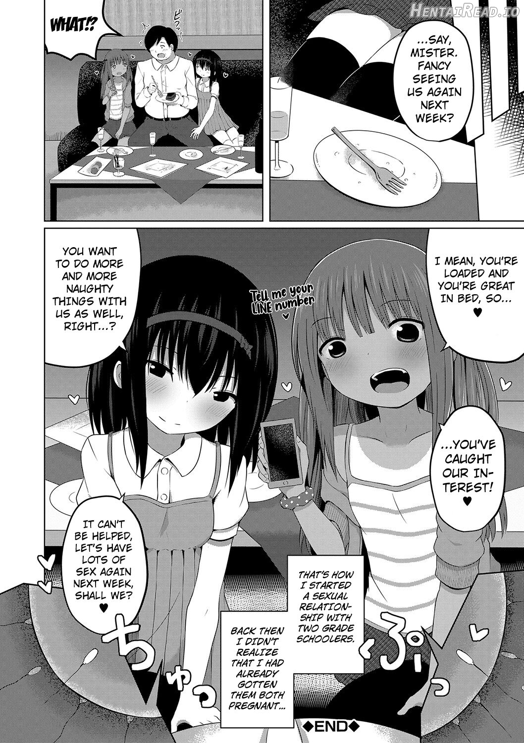 Ninshin Shoujo "Mesugaki datte Haramitai!" - Pregnant girl, even a female kid seems to be pregnant. Chapter 1 - page 164