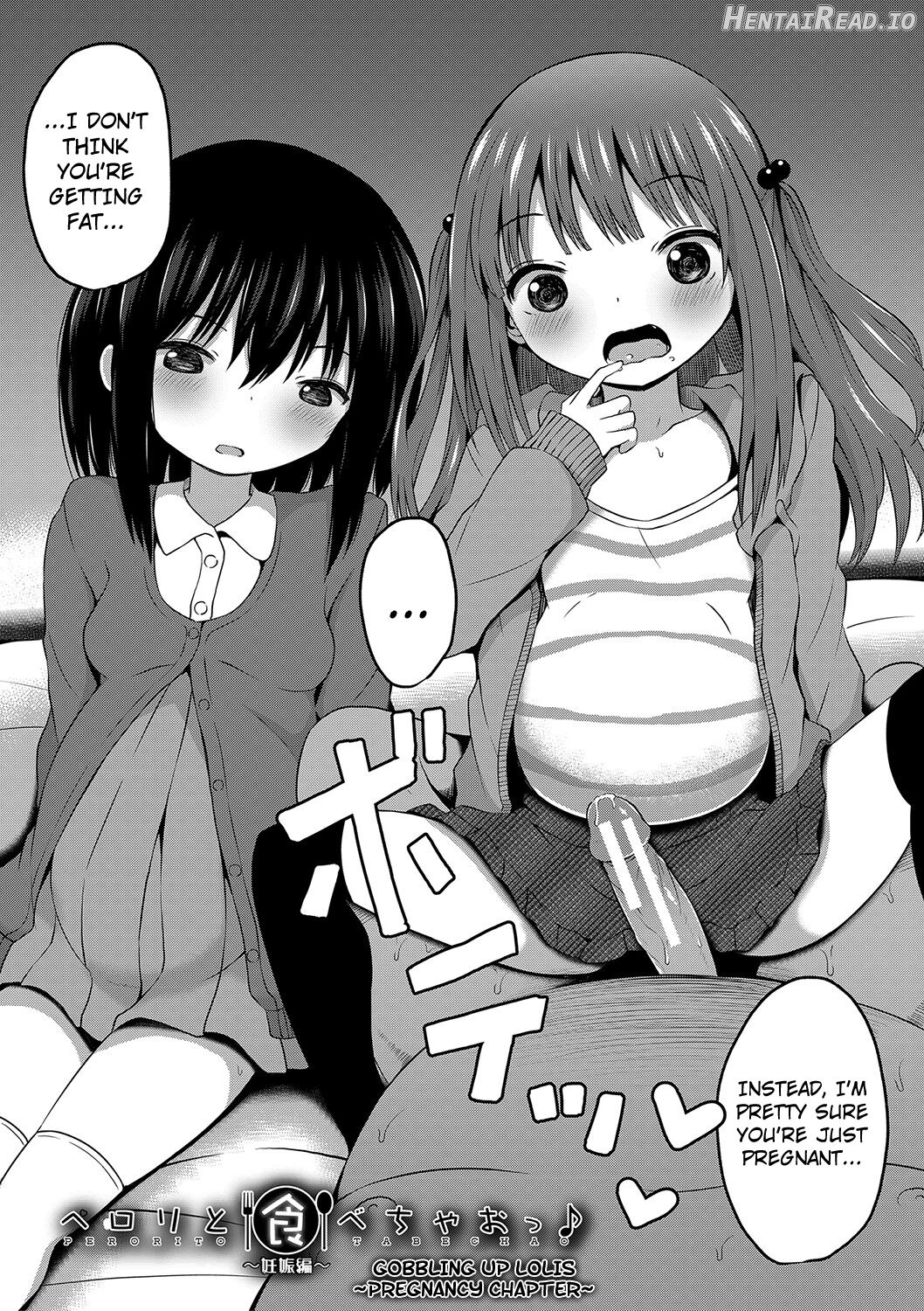 Ninshin Shoujo "Mesugaki datte Haramitai!" - Pregnant girl, even a female kid seems to be pregnant. Chapter 1 - page 166