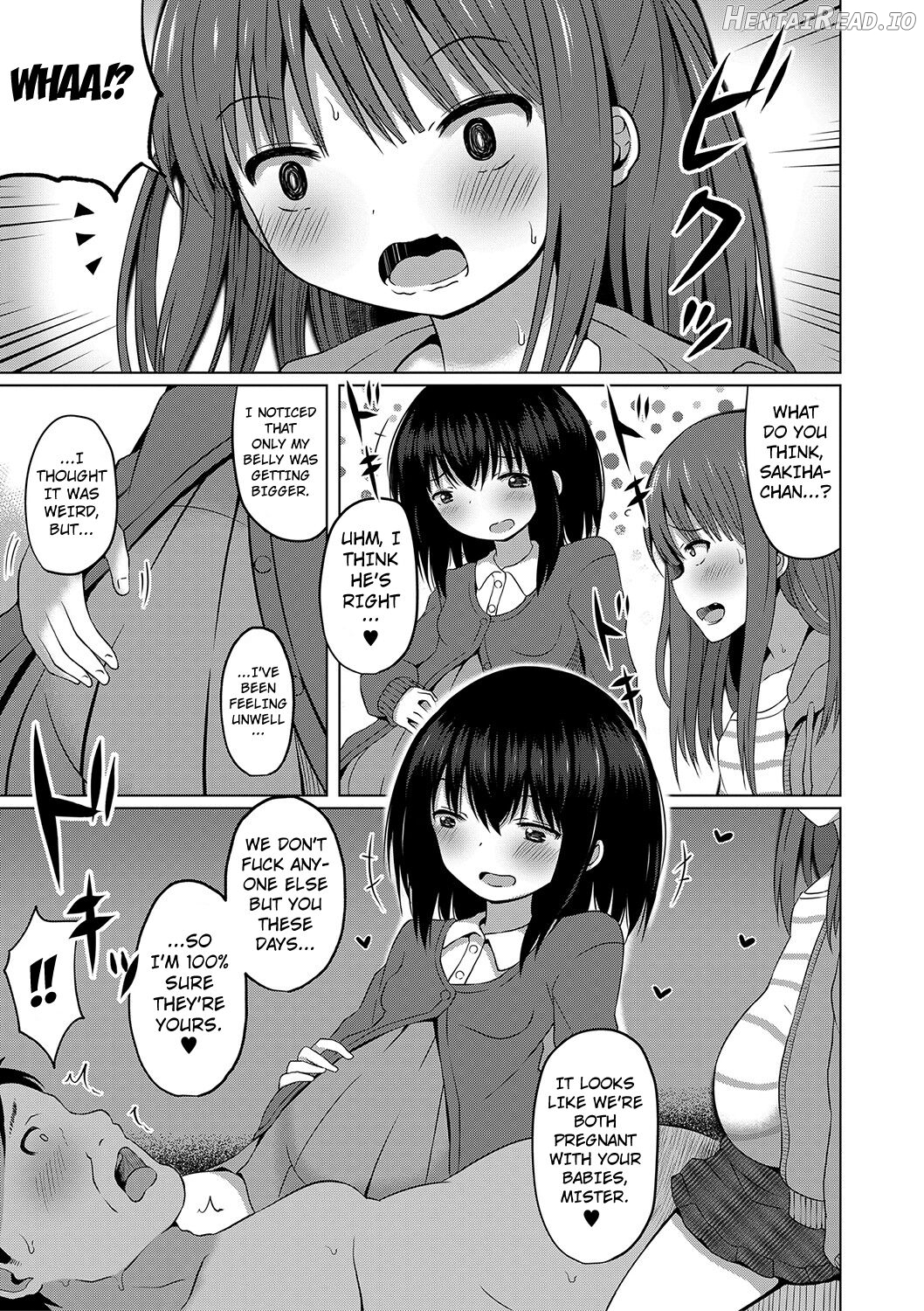 Ninshin Shoujo "Mesugaki datte Haramitai!" - Pregnant girl, even a female kid seems to be pregnant. Chapter 1 - page 167