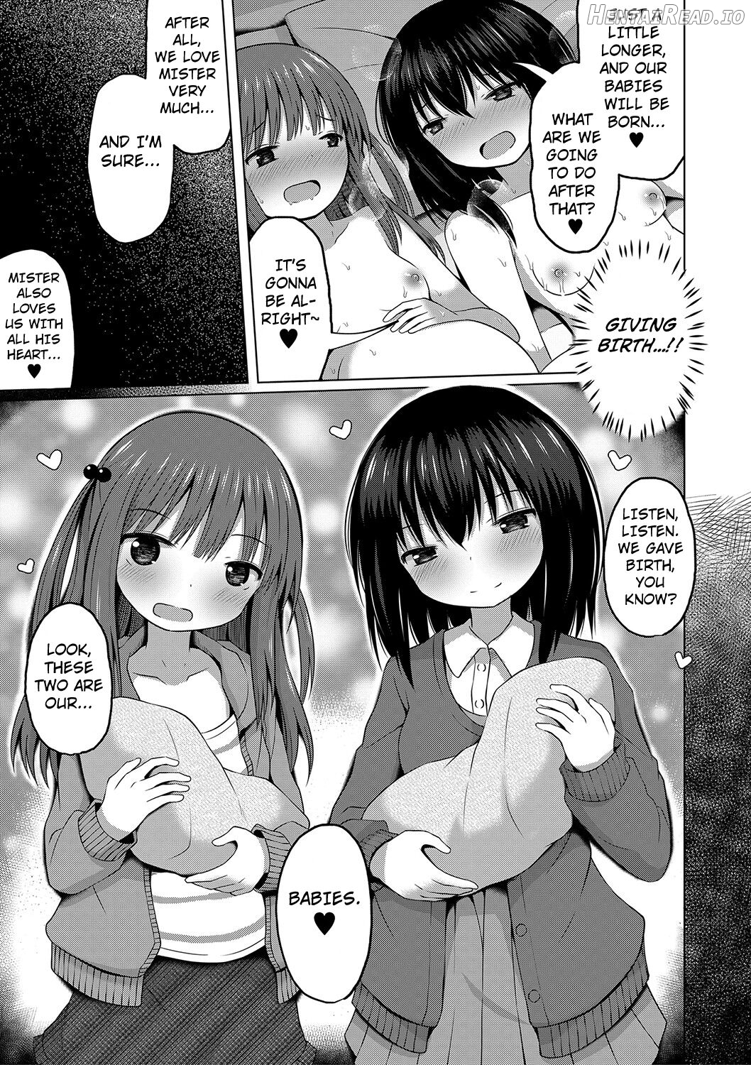 Ninshin Shoujo "Mesugaki datte Haramitai!" - Pregnant girl, even a female kid seems to be pregnant. Chapter 1 - page 203