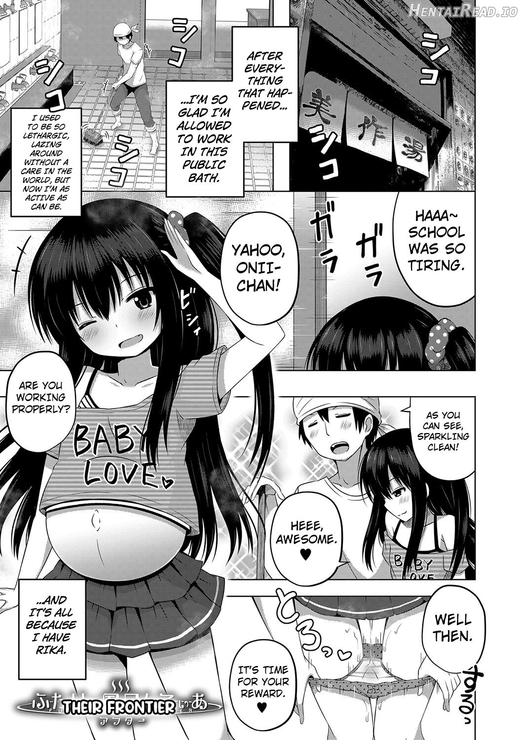 Ninshin Shoujo "Mesugaki datte Haramitai!" - Pregnant girl, even a female kid seems to be pregnant. Chapter 1 - page 205