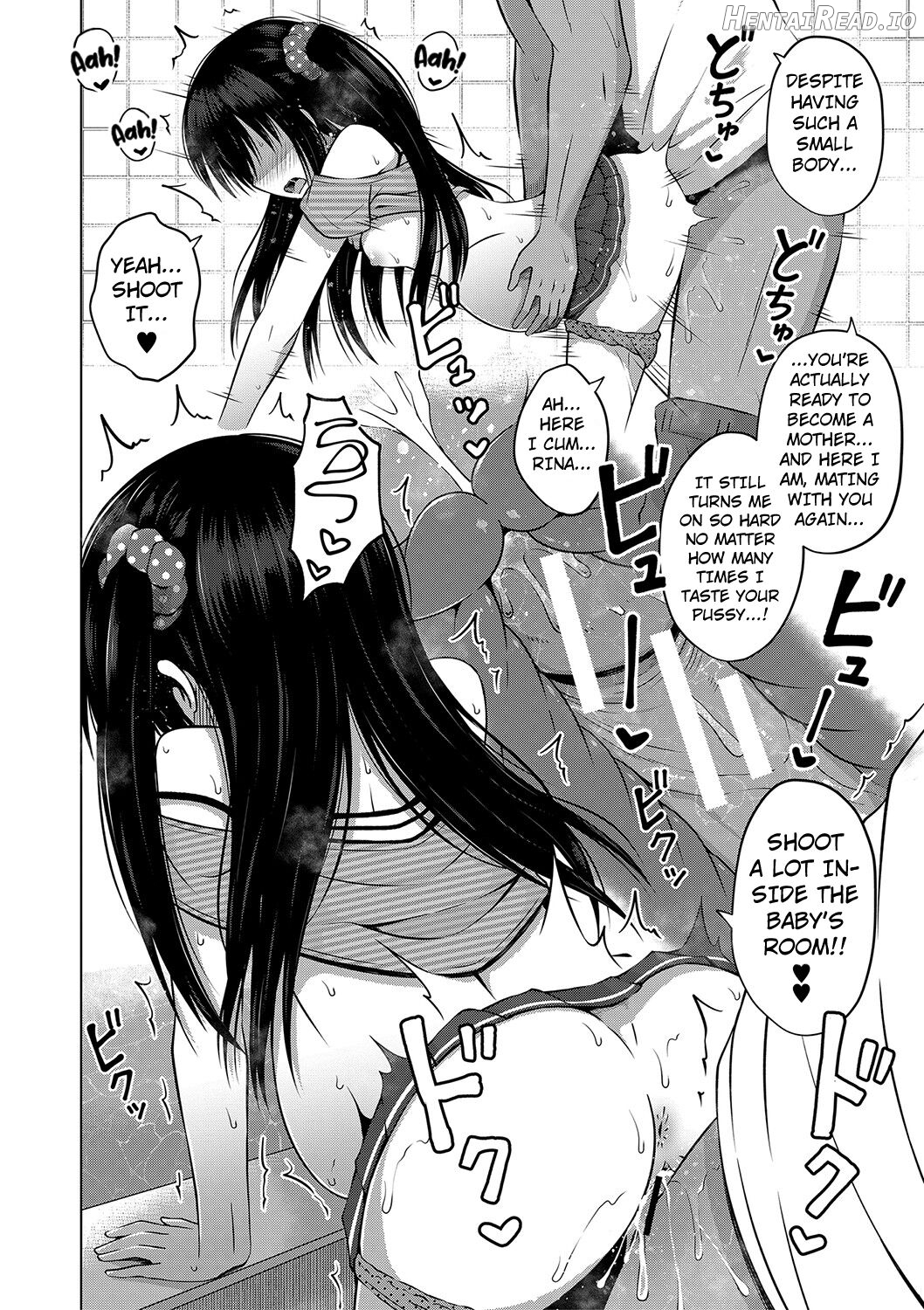 Ninshin Shoujo "Mesugaki datte Haramitai!" - Pregnant girl, even a female kid seems to be pregnant. Chapter 1 - page 208