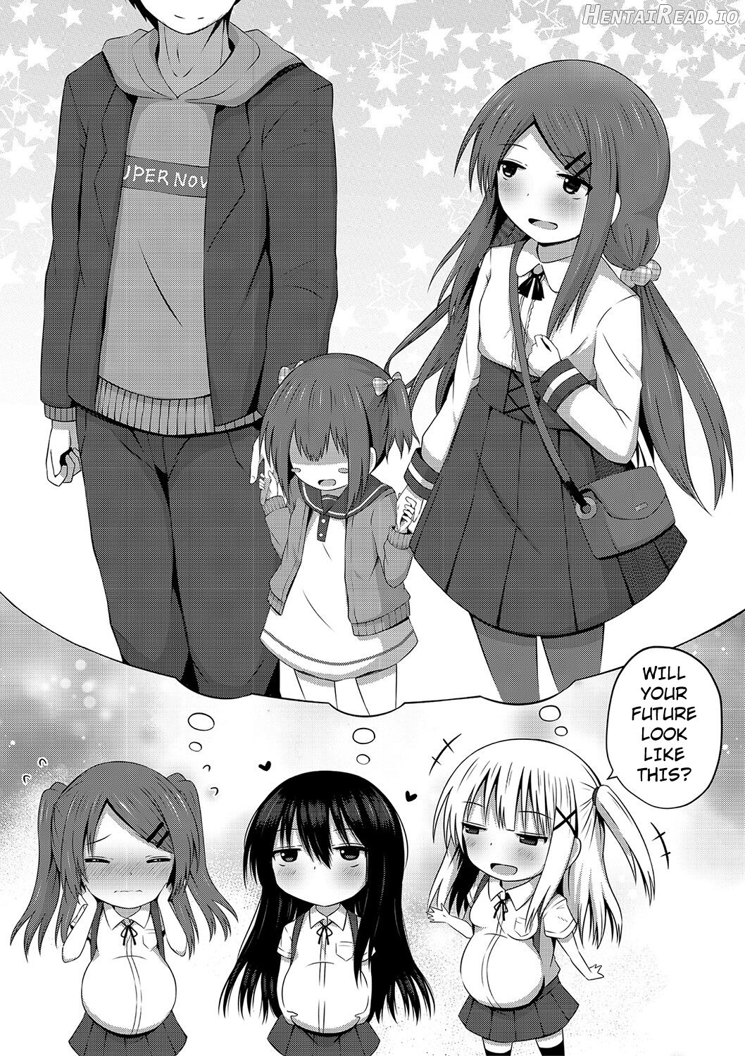 Ninshin Shoujo "Mesugaki datte Haramitai!" - Pregnant girl, even a female kid seems to be pregnant. Chapter 1 - page 211