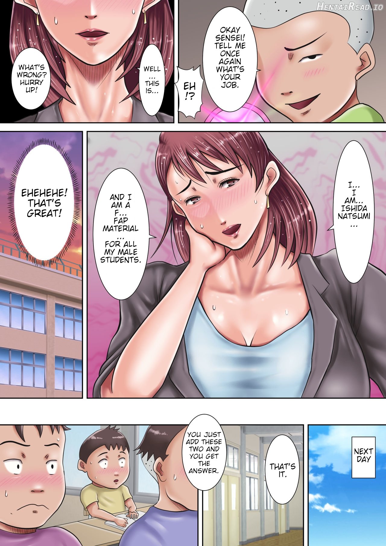 Bokura no Nikubenki Sensei 1&2 ~Saimin de Seito-tachi no Seigangu ni Ochita Onna Kyoushi~/~Hitozuma Kyoushi no Kowashikata~ Chapter 1 - page 13