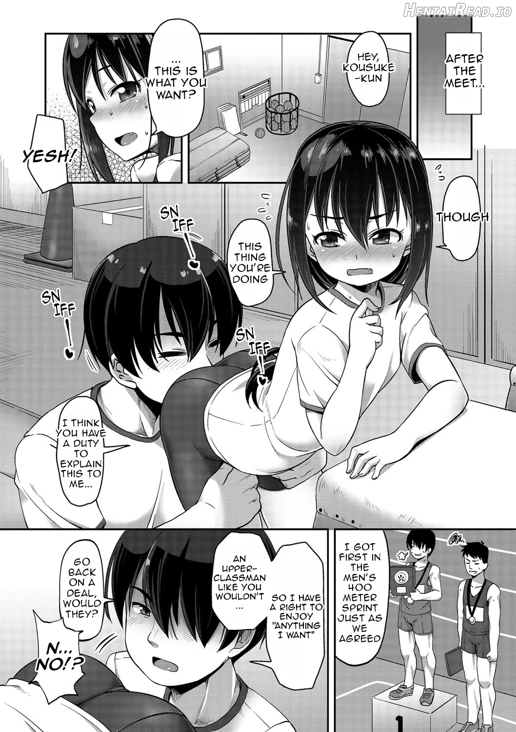 doryoku de tsukamu senpai shiri! Chapter 1 - page 4