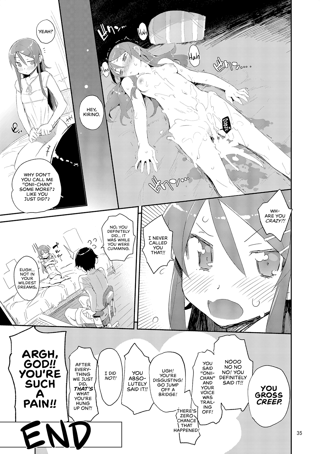 O, Ore no Imouto gaa Soushuuhen Kai Chapter 1 - page 33