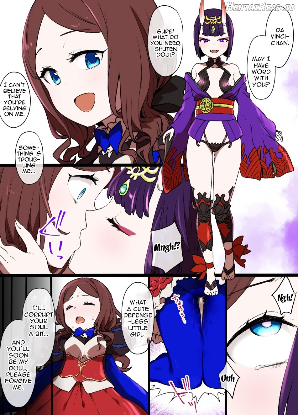 FGO Shuten Douji x Da Vinci Hyoui Manga Chapter 1 - page 3