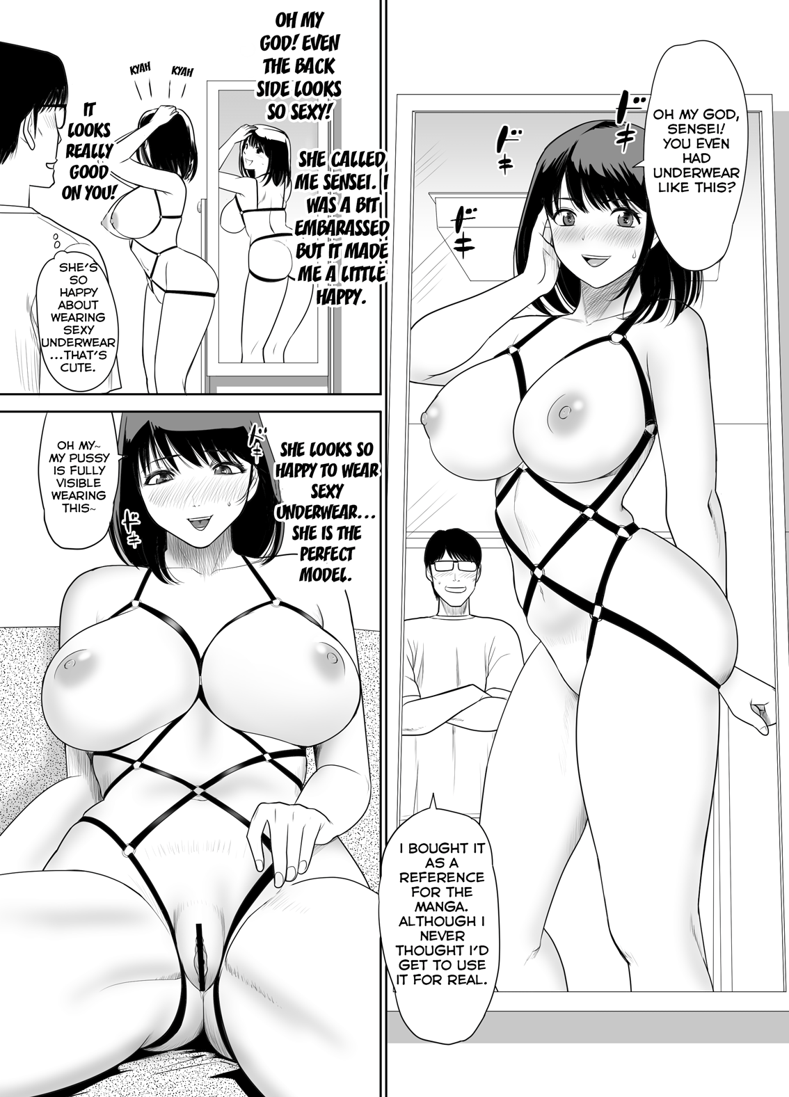 Danchi no Tonari no Oku-san UR de NT~R Chapter 1 - page 37