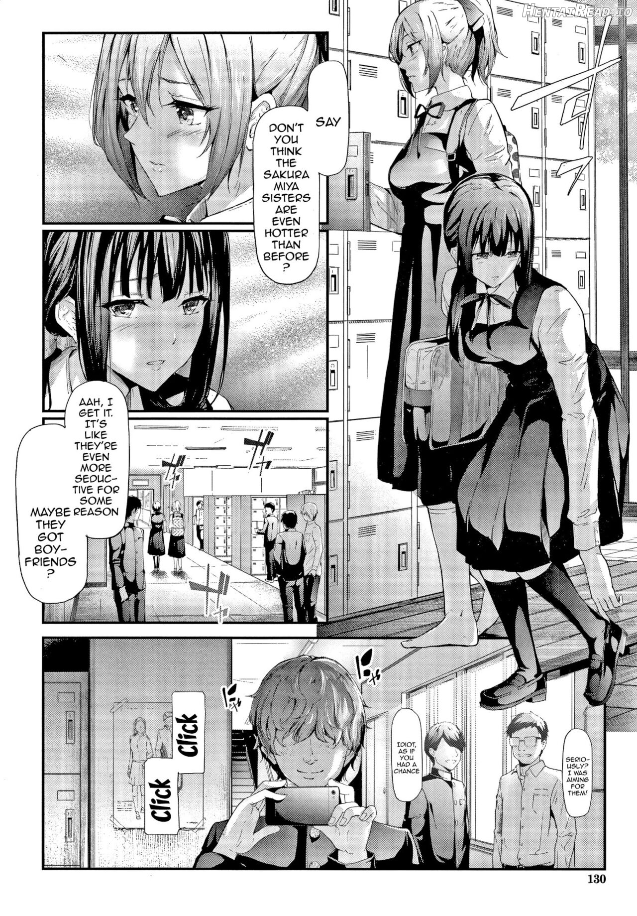 Sakuramiya Shimai no Netorare Kiroku Chapter 1 - page 130