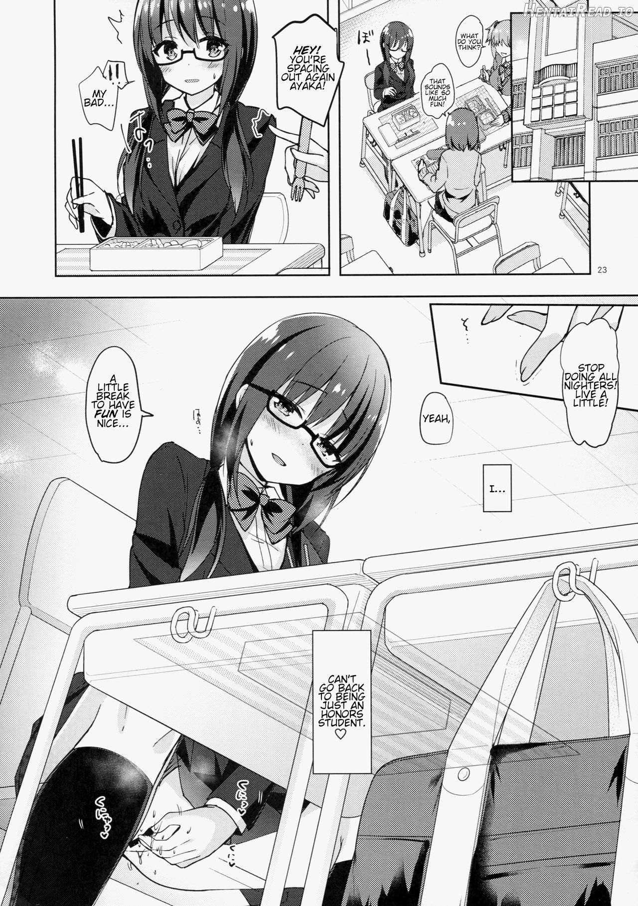 Yuutousei Ayaka no Uraomote 4 Chapter 3 - page 21