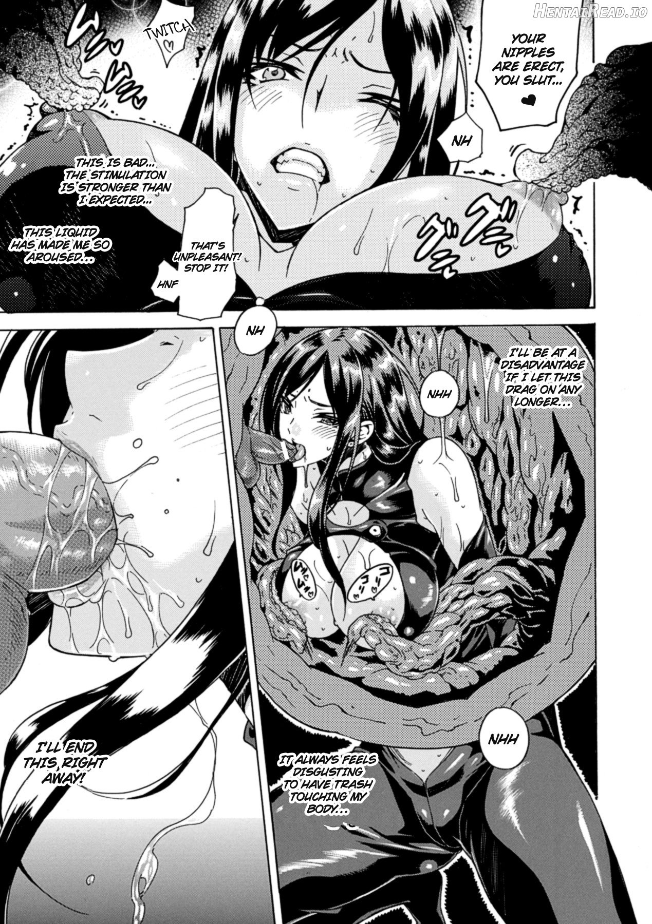 2D Comic Magazine - Marunomi Iki Jigoku Monster ni Hoshokusareta Heroine-tachi Vol. 1 Chapter 1 - page 9