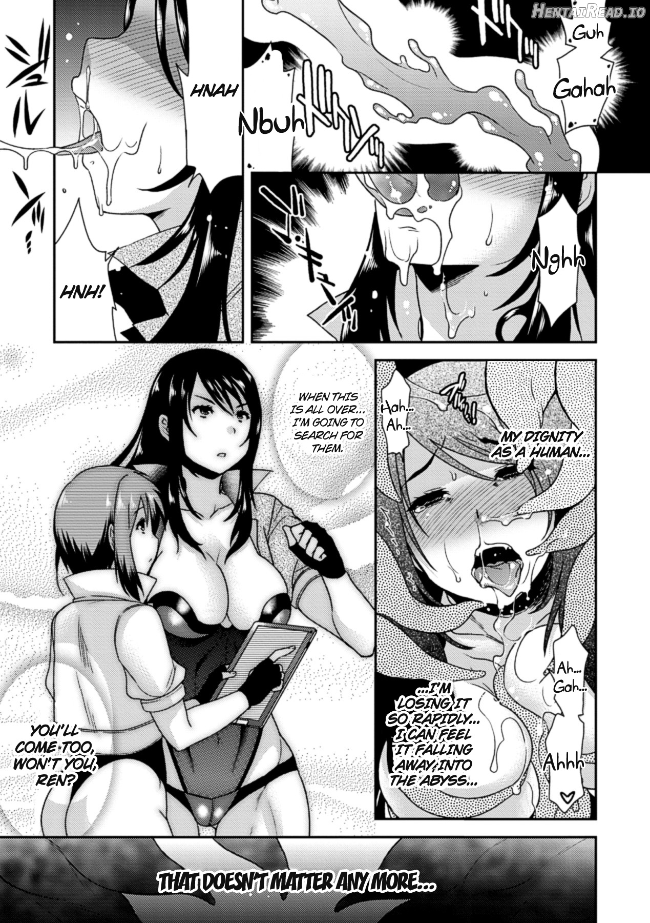 2D Comic Magazine - Marunomi Iki Jigoku Monster ni Hoshokusareta Heroine-tachi Vol. 1 Chapter 1 - page 37