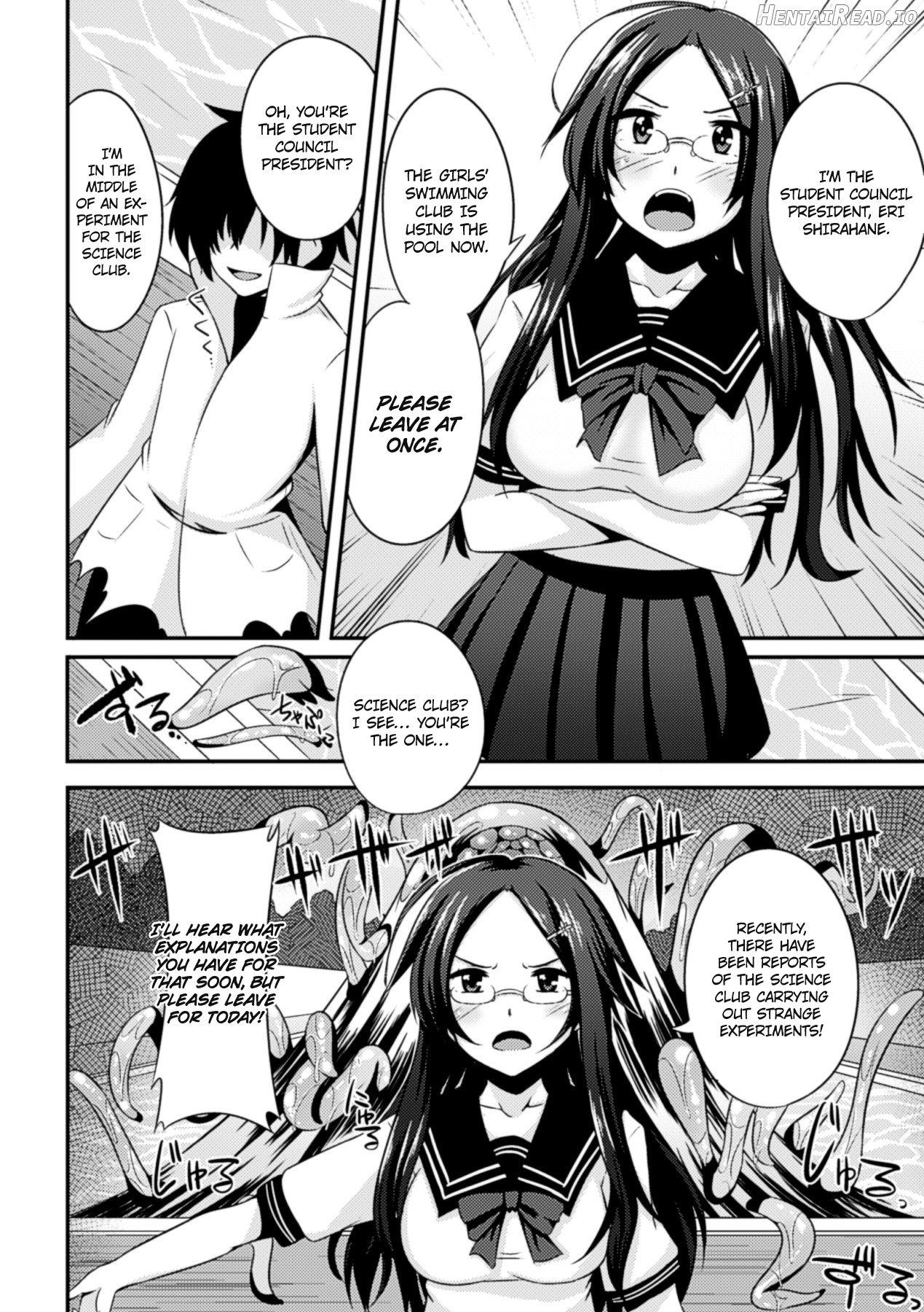 2D Comic Magazine - Marunomi Iki Jigoku Monster ni Hoshokusareta Heroine-tachi Vol. 1 Chapter 1 - page 45