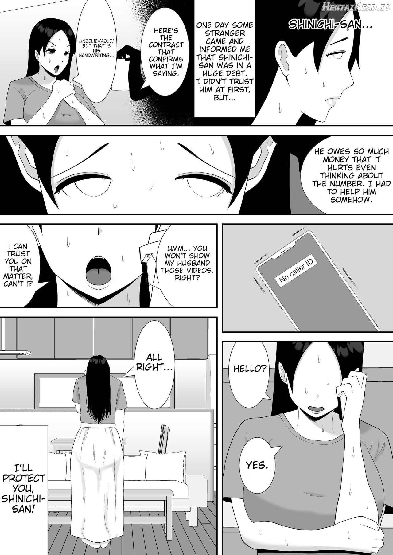 Tsuma no Douga ga Okuraretekimasu ~Dekachin Zetsurin Fukumen Otoko ni Netorareta MuchiMuchi Kyonyuu Seiso Tsuma~ Chapter 1 - page 38