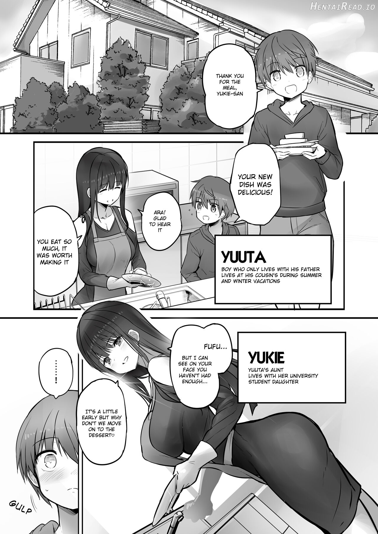 Futanari Yukie-san to Naisho no Nyoudoukan Chapter 1 - page 2