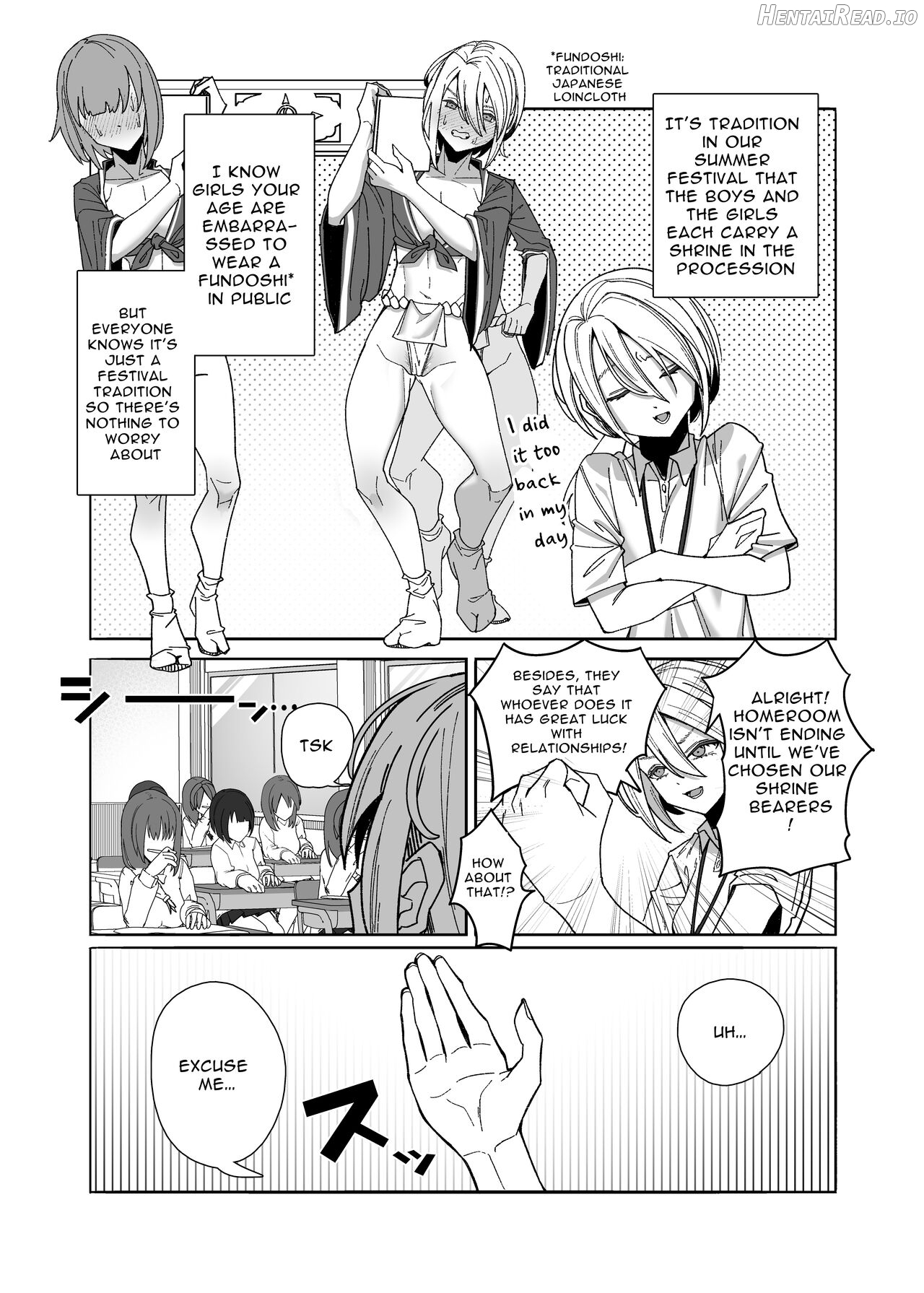 Les Musume ~Fundoshi Suri Ai~ Chapter 1 - page 3