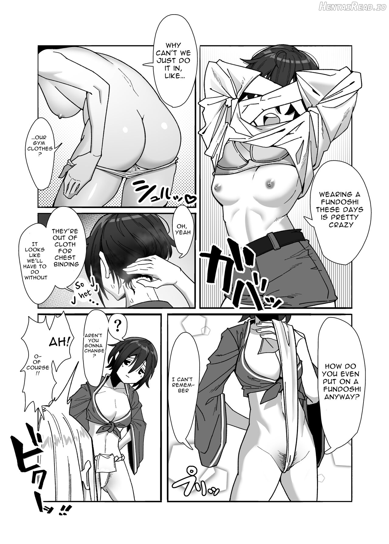 Les Musume ~Fundoshi Suri Ai~ Chapter 1 - page 7