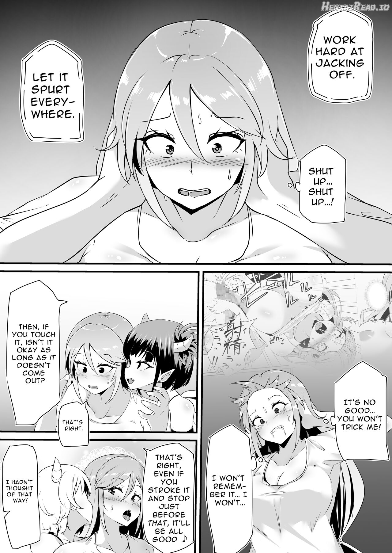 Futanari-ka shite Level o Suwareru Onna Kishi Chapter 1 - page 26