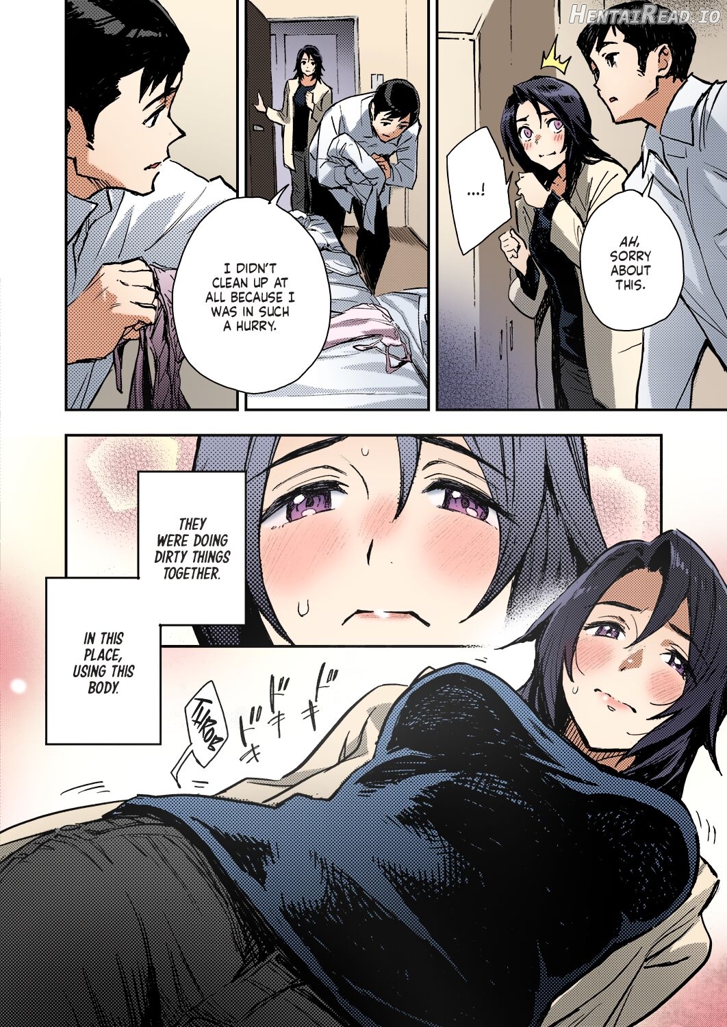 Haruko-san no Naka - Colorized Chapter 1 - page 8