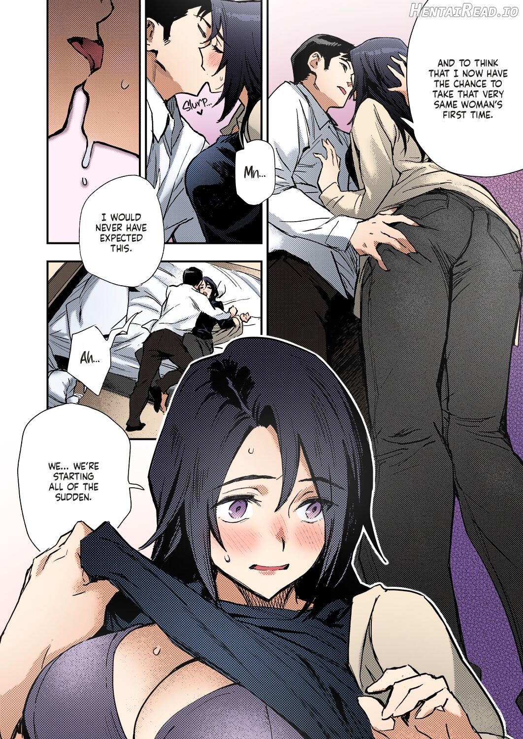 Haruko-san no Naka - Colorized Chapter 1 - page 12