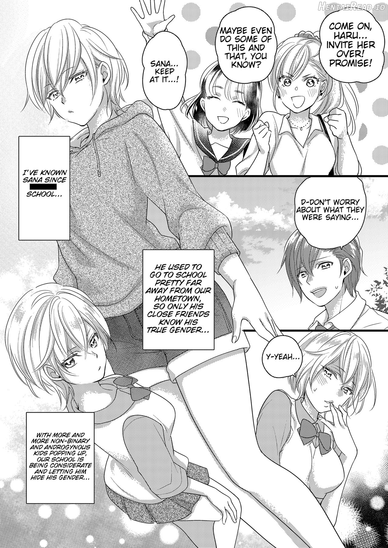 Haru and Sana ～Love Connected Through Cosplay～ Chapter 1 - page 4