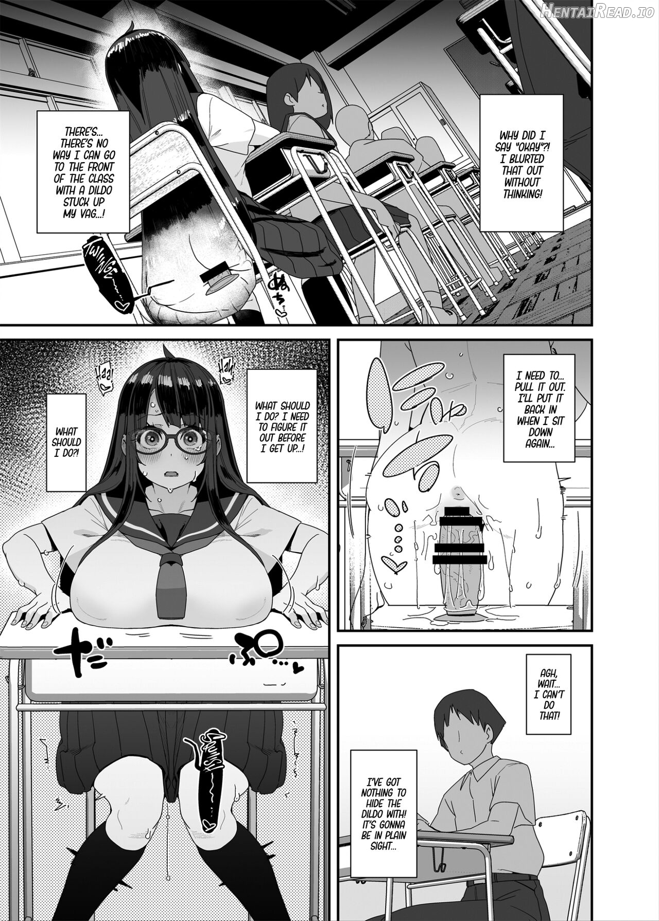 Dosukebe Kyonyuu JC ga Kounai Onanie Suru Hanashi Chapter 1 - page 36