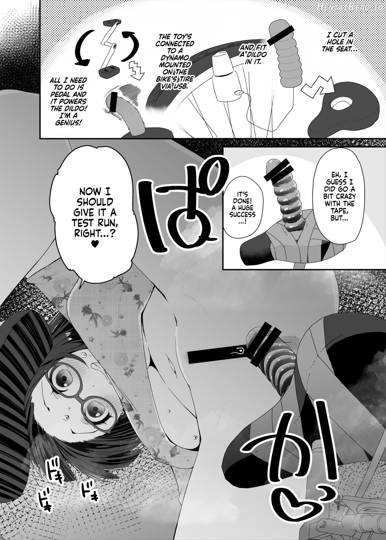 Dosukebe Kyonyuu JC ga Kounai Onanie Suru Hanashi Chapter 2 - page 4