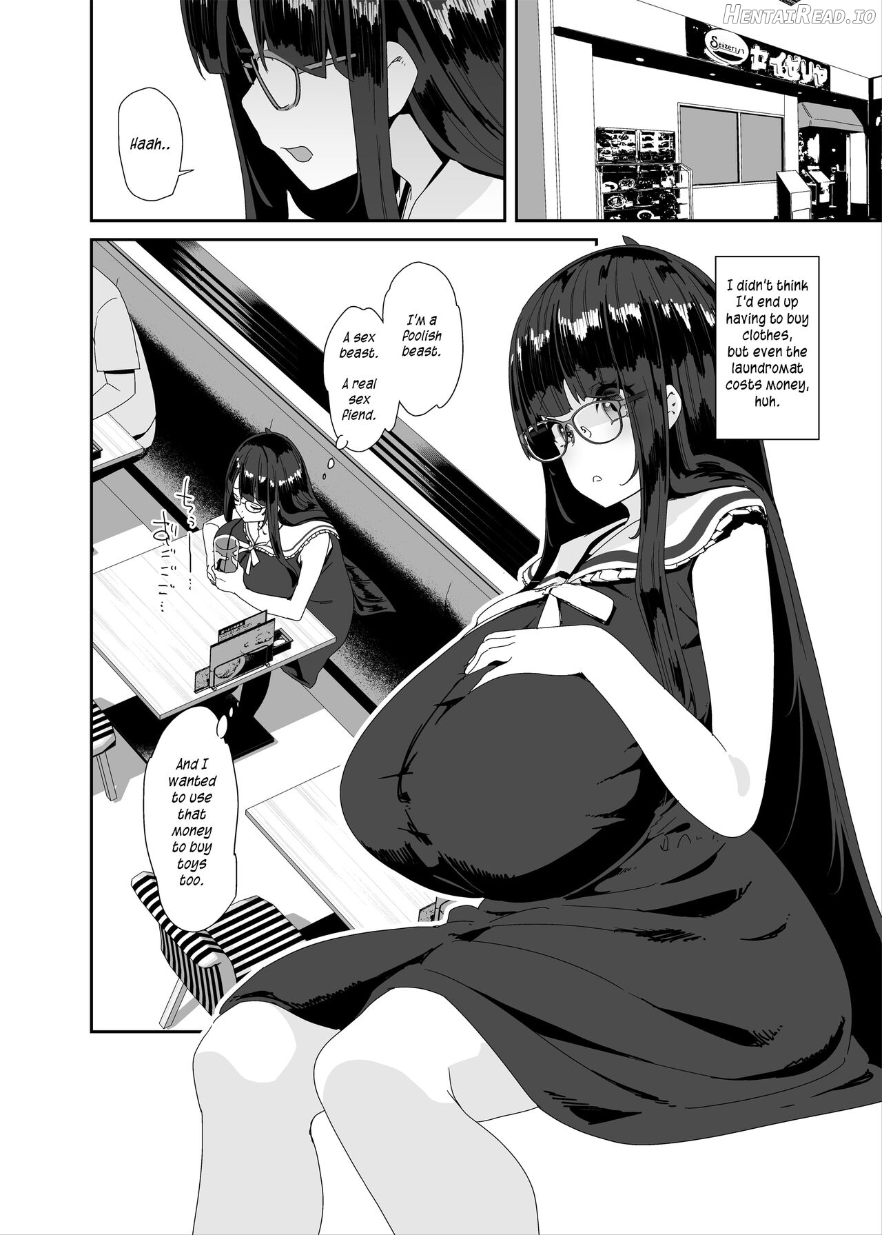 Dosukebe Kyonyuu JC ga Kounai Onanie Suru Hanashi Chapter 3 - page 39