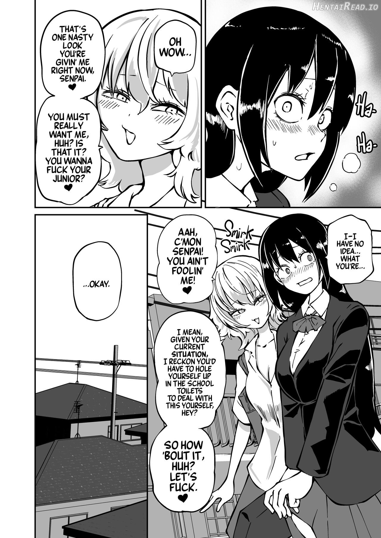 Doutei Futanari Senpai Bitch Kouhai no Amaama Fudeoroshi Chapter 1 - page 5