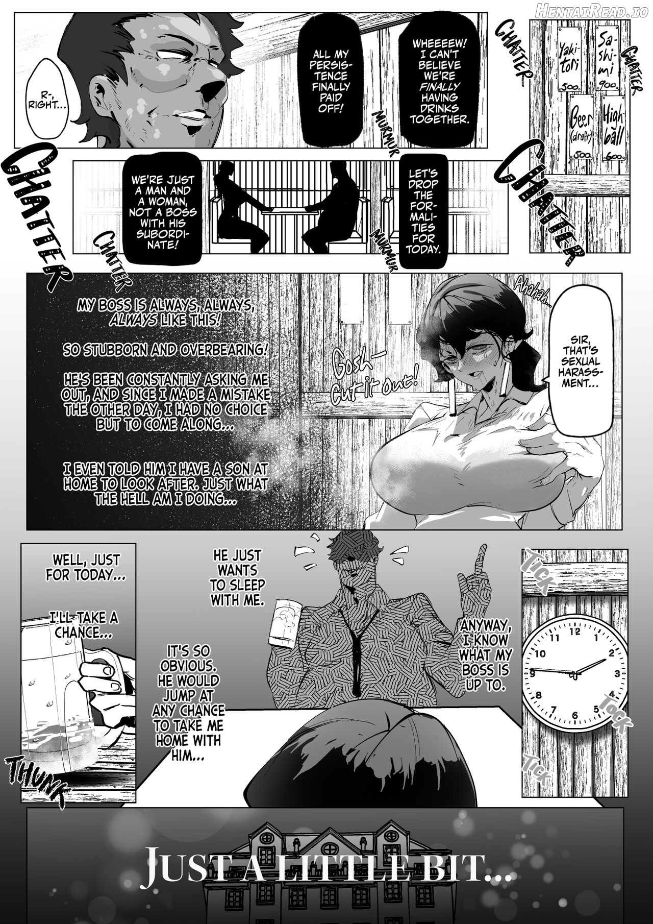 Miboujin Single Mother wa Kaisha no Joushi ni Mainichi Okasareteiru Chapter 1 - page 3