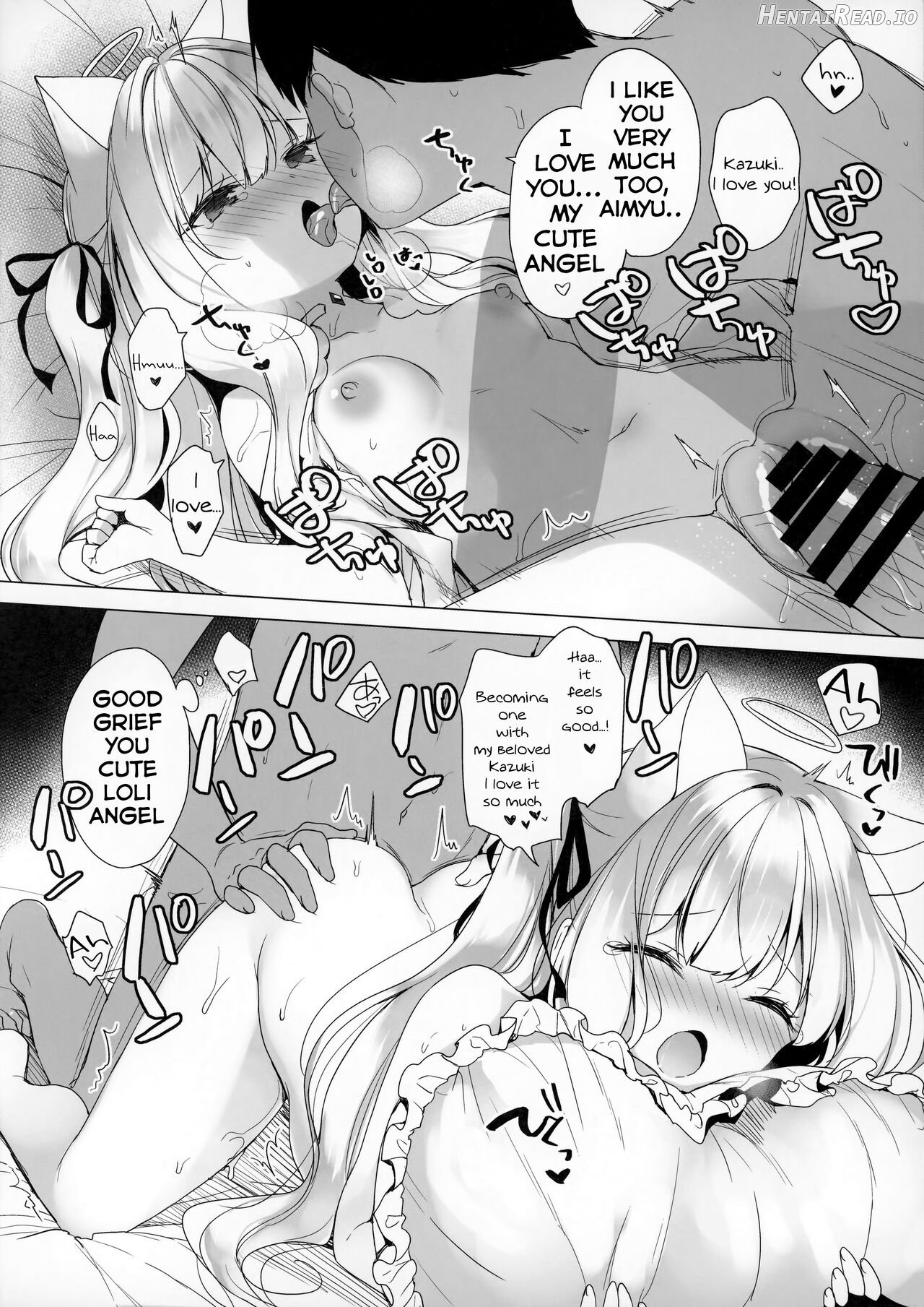 Datenshi Aimyu to Kyuuai Ecchi Suru Hon Chapter 1 - page 6