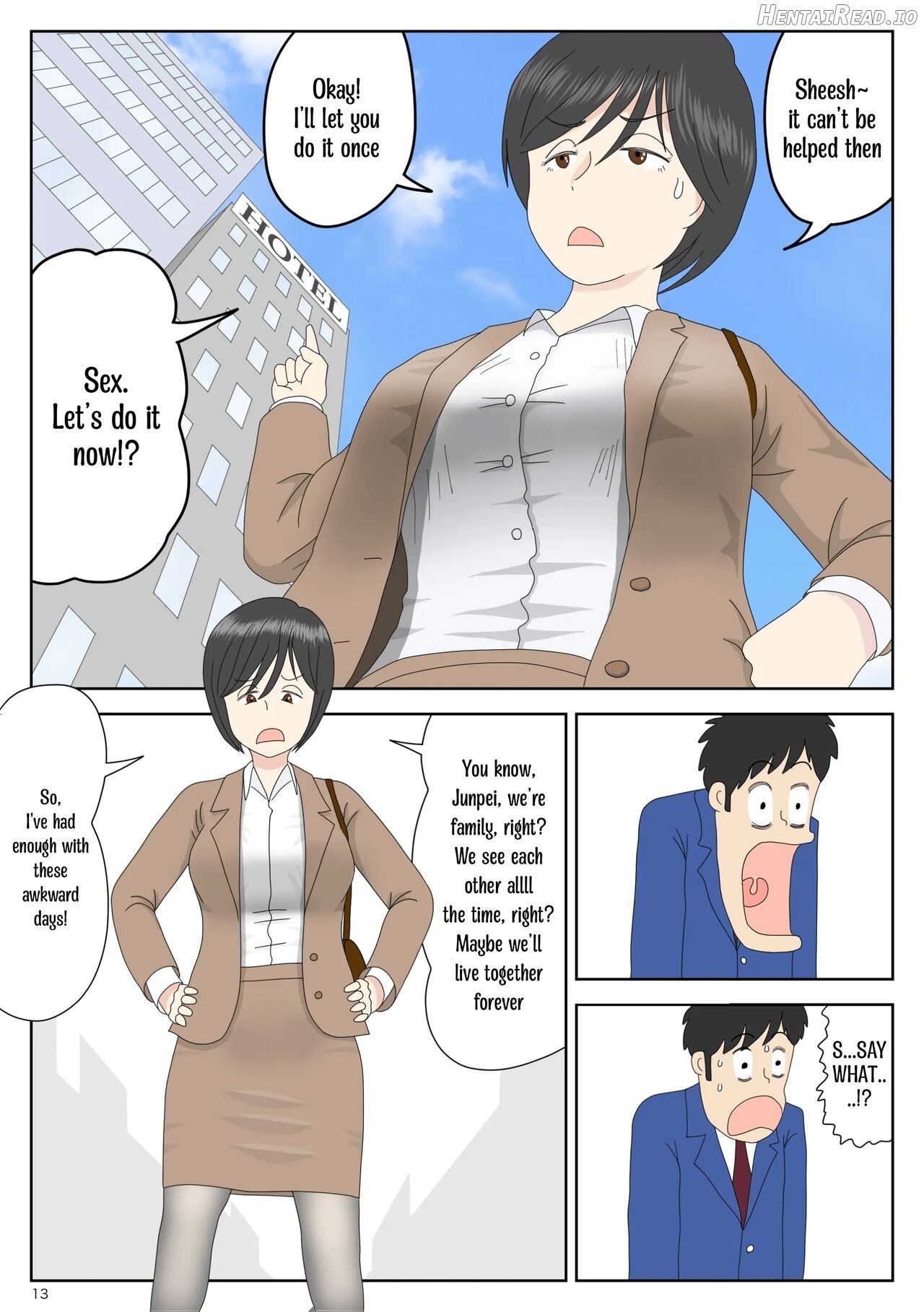 Onaneta Kaa-san 1 Chapter 1 - page 13