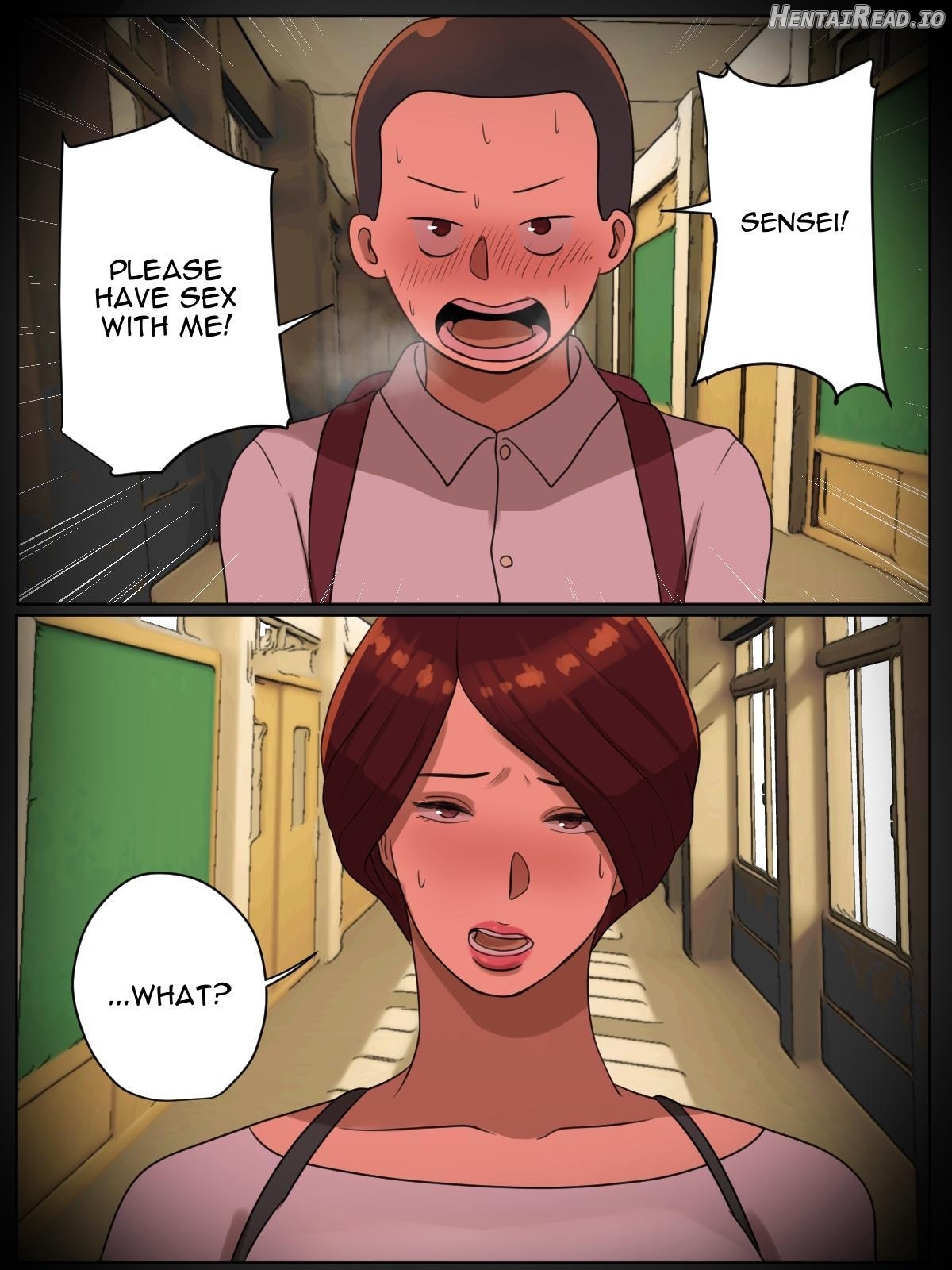 What would happen if you said "Let's have sex." while your teacher was scolding you? Chapter 1 - page 2