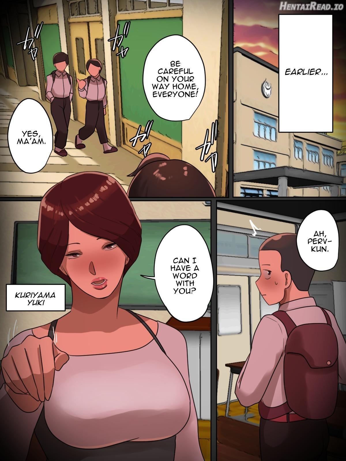 What would happen if you said "Let's have sex." while your teacher was scolding you? Chapter 1 - page 3