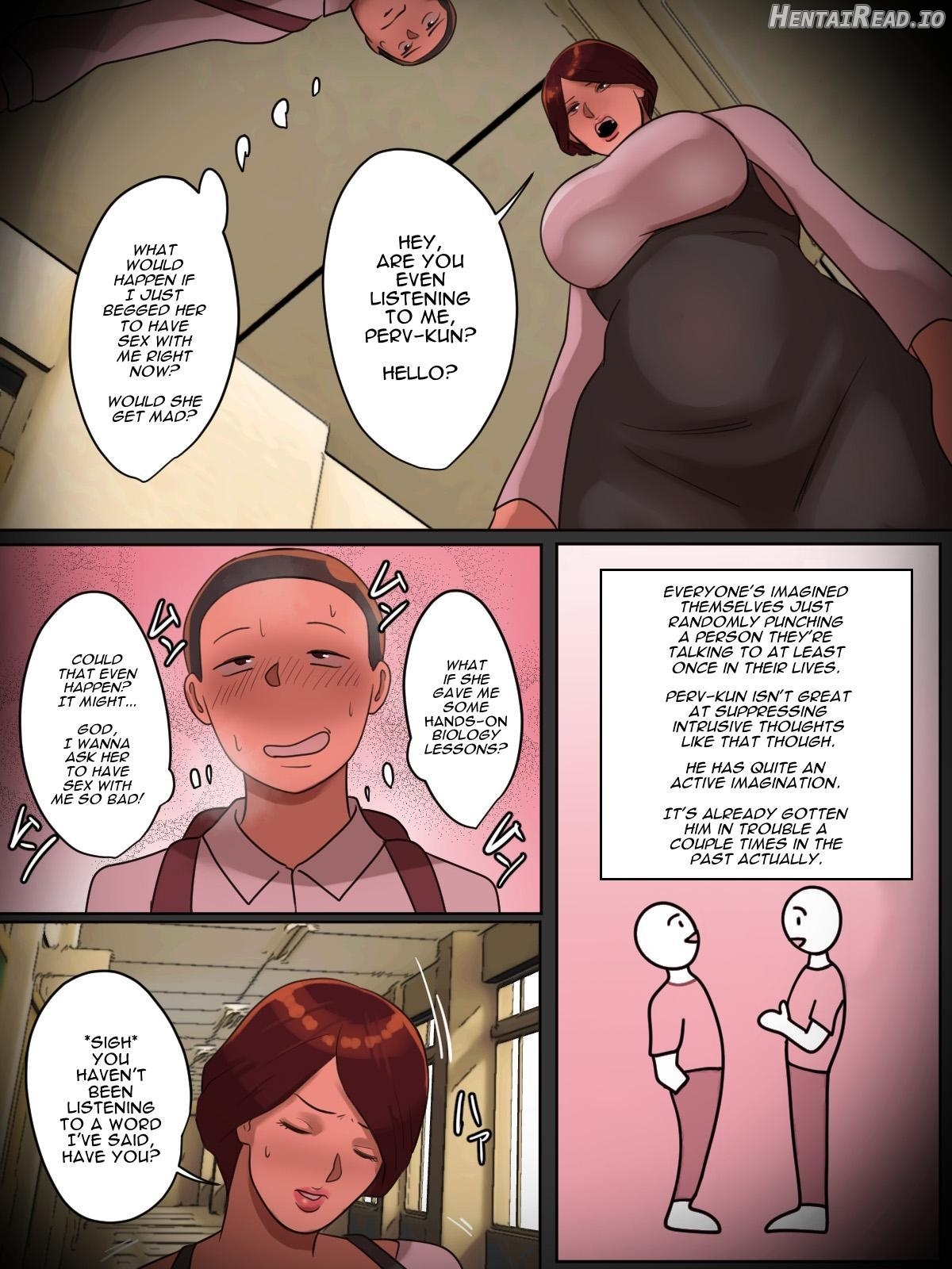 What would happen if you said "Let's have sex." while your teacher was scolding you? Chapter 1 - page 5