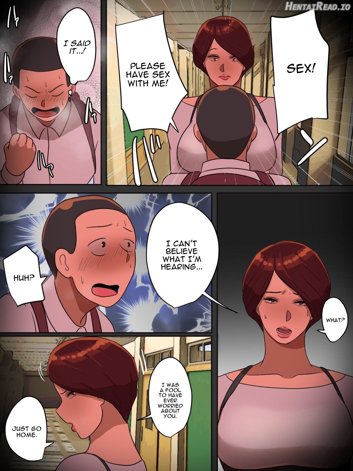 What would happen if you said "Let's have sex." while your teacher was scolding you? Chapter 1 - page 7