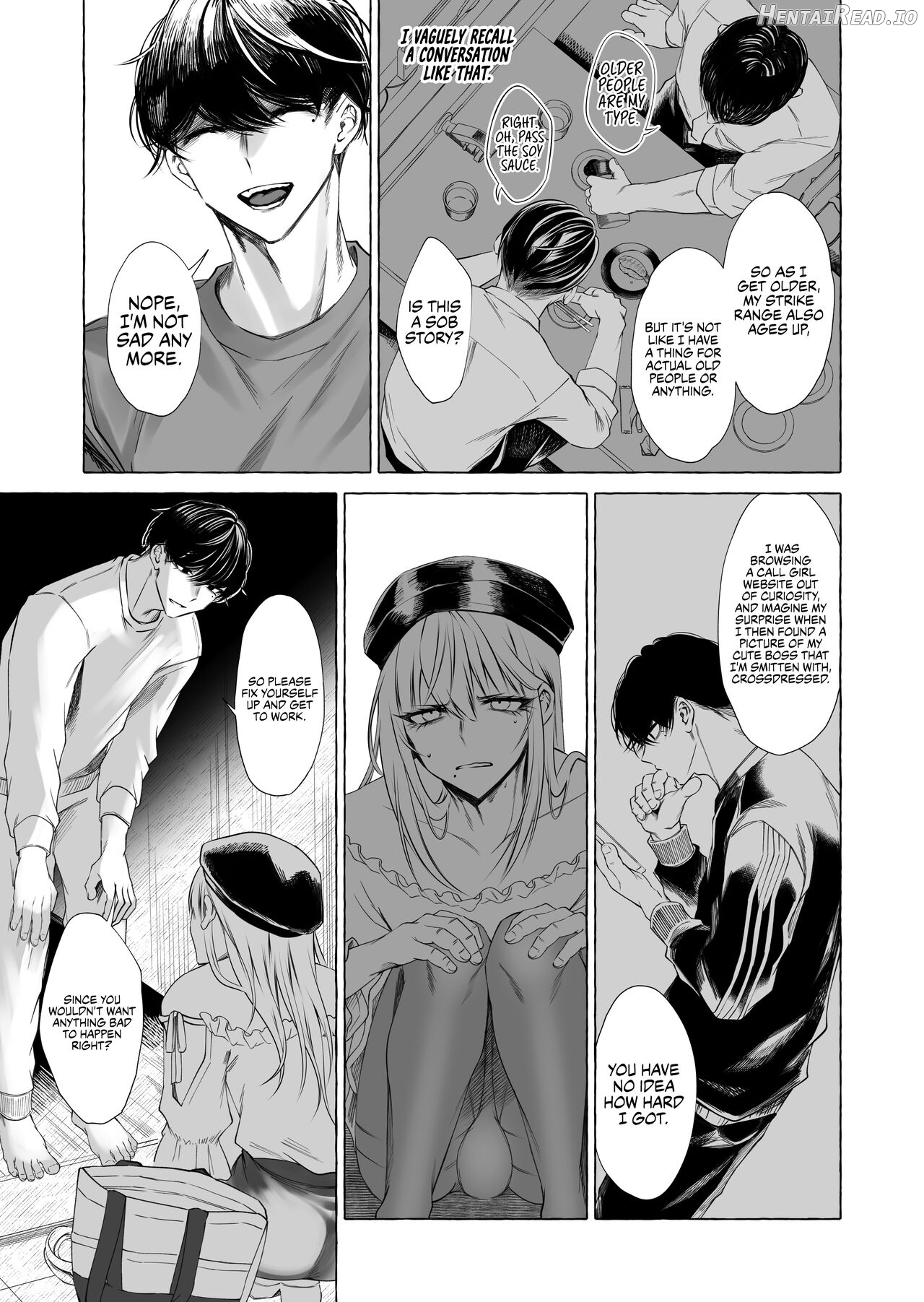 Josou DeliHeal Yondara, Kaisha no Joushi ga Kita. Chapter 1 - page 10