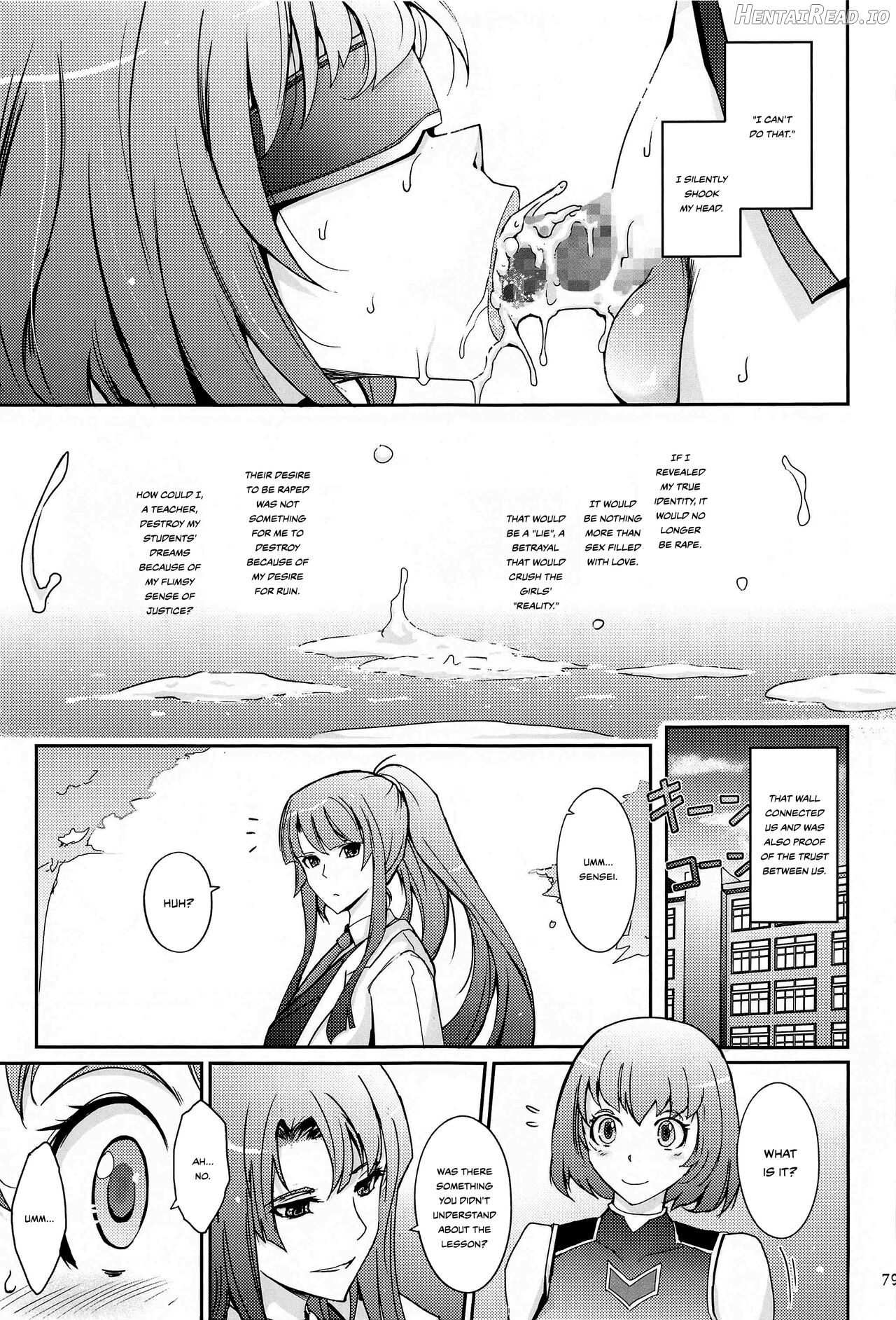 Seiyoku Genkai Onnakyoushi Taimanin Yatsu Murasaki Chapter 1 - page 19