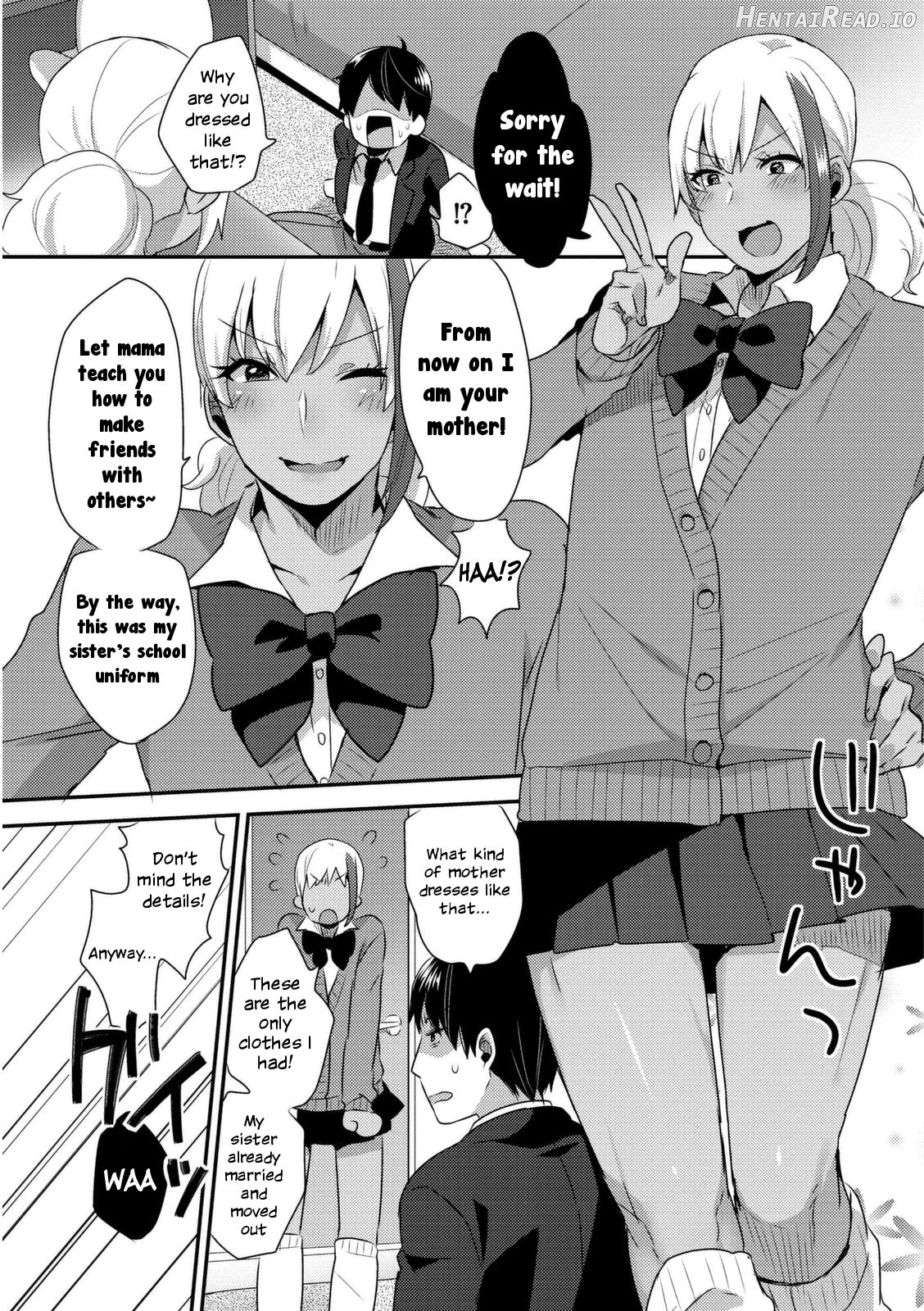 Josou Kurogal Mama Danshi Chapter 1 - page 11