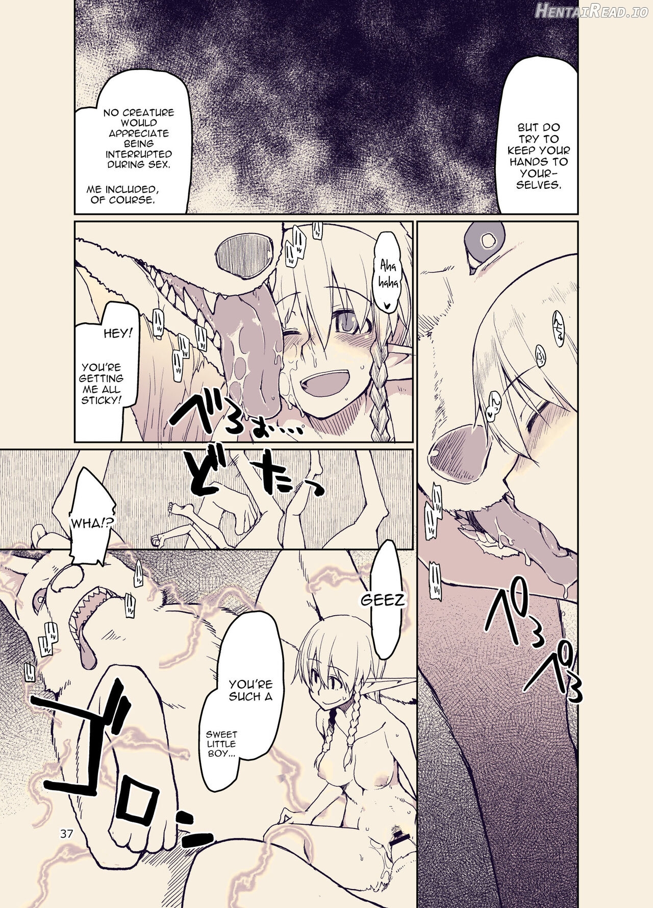 Dosukebe Elf no Ishukan Nikki 9 Chapter 11 - page 38