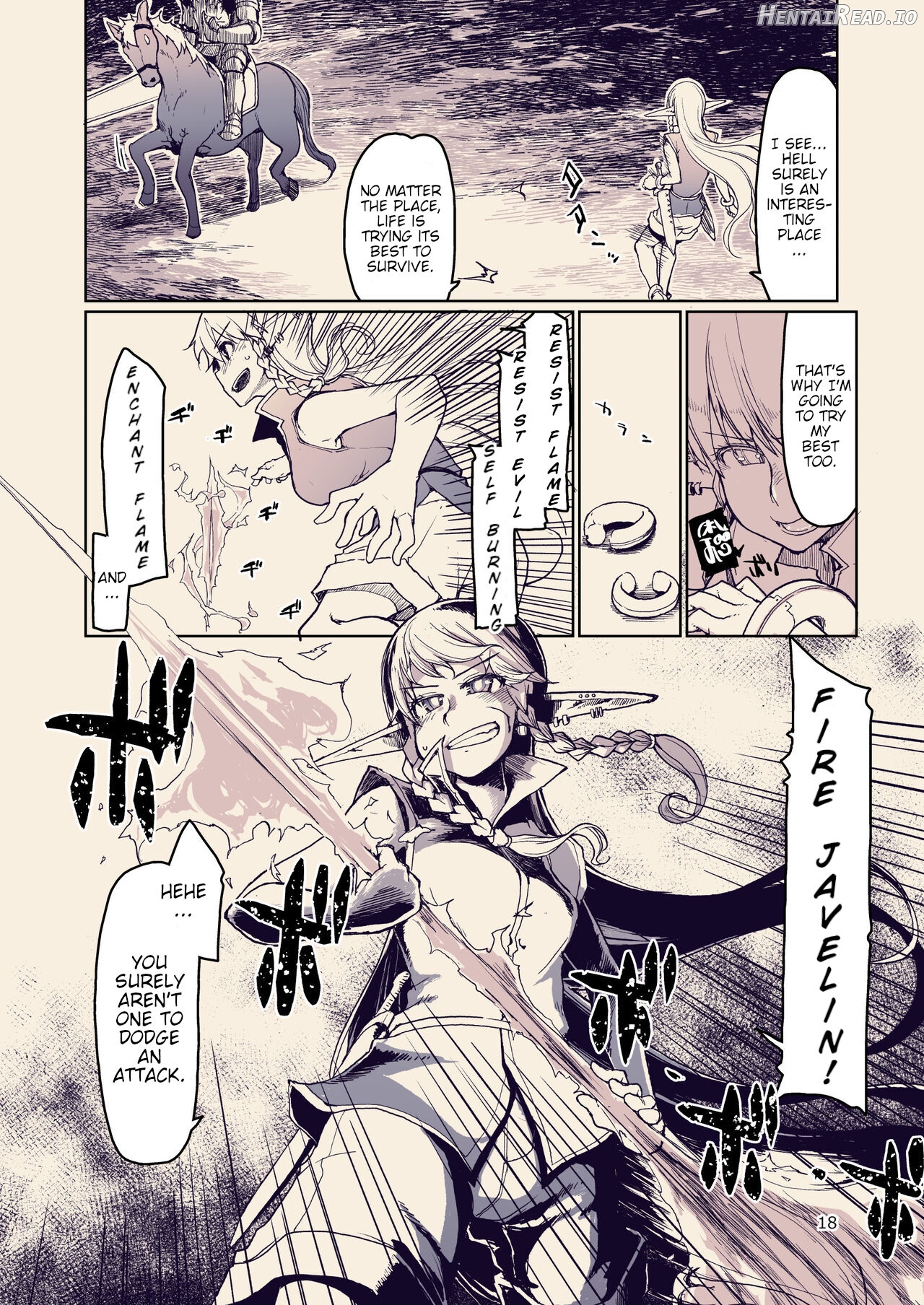 Dosukebe Elf no Ishukan Nikki 9 Chapter 12 - page 19