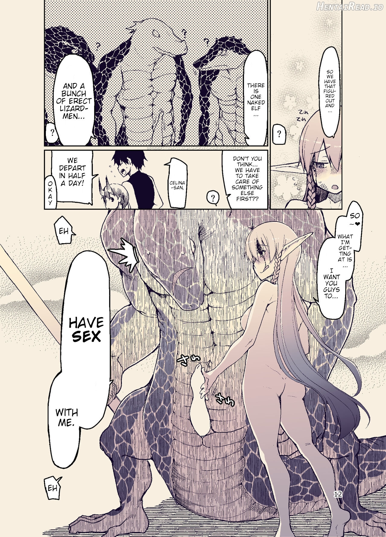 Dosukebe Elf no Ishukan Nikki 9 Chapter 13 - page 13