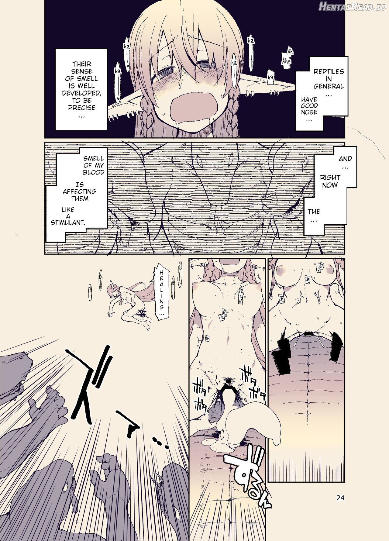 Dosukebe Elf no Ishukan Nikki 9 Chapter 13 - page 25