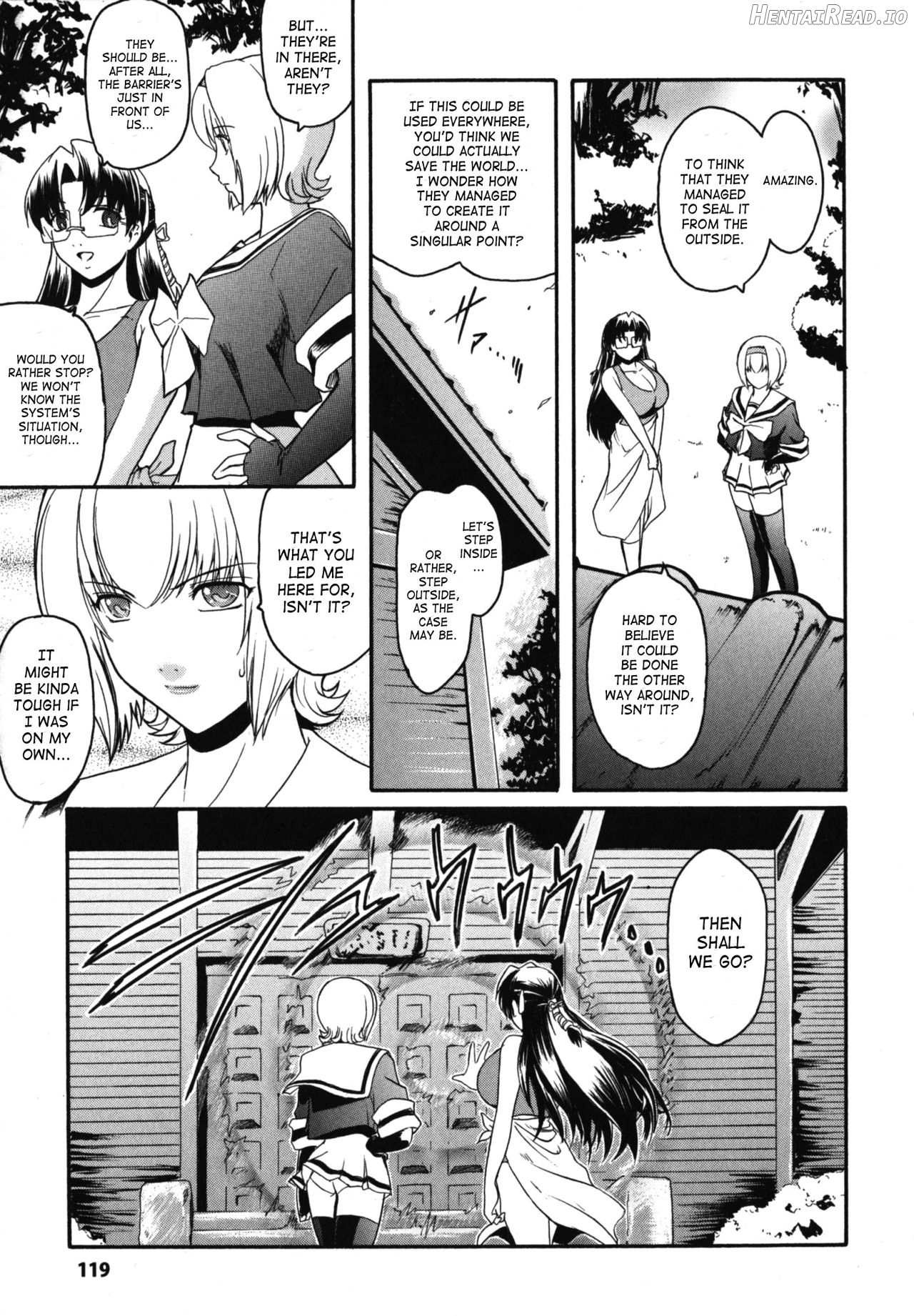 Kabe no Naka no Tenshi Ch. 10-11 Chapter 1 - page 119