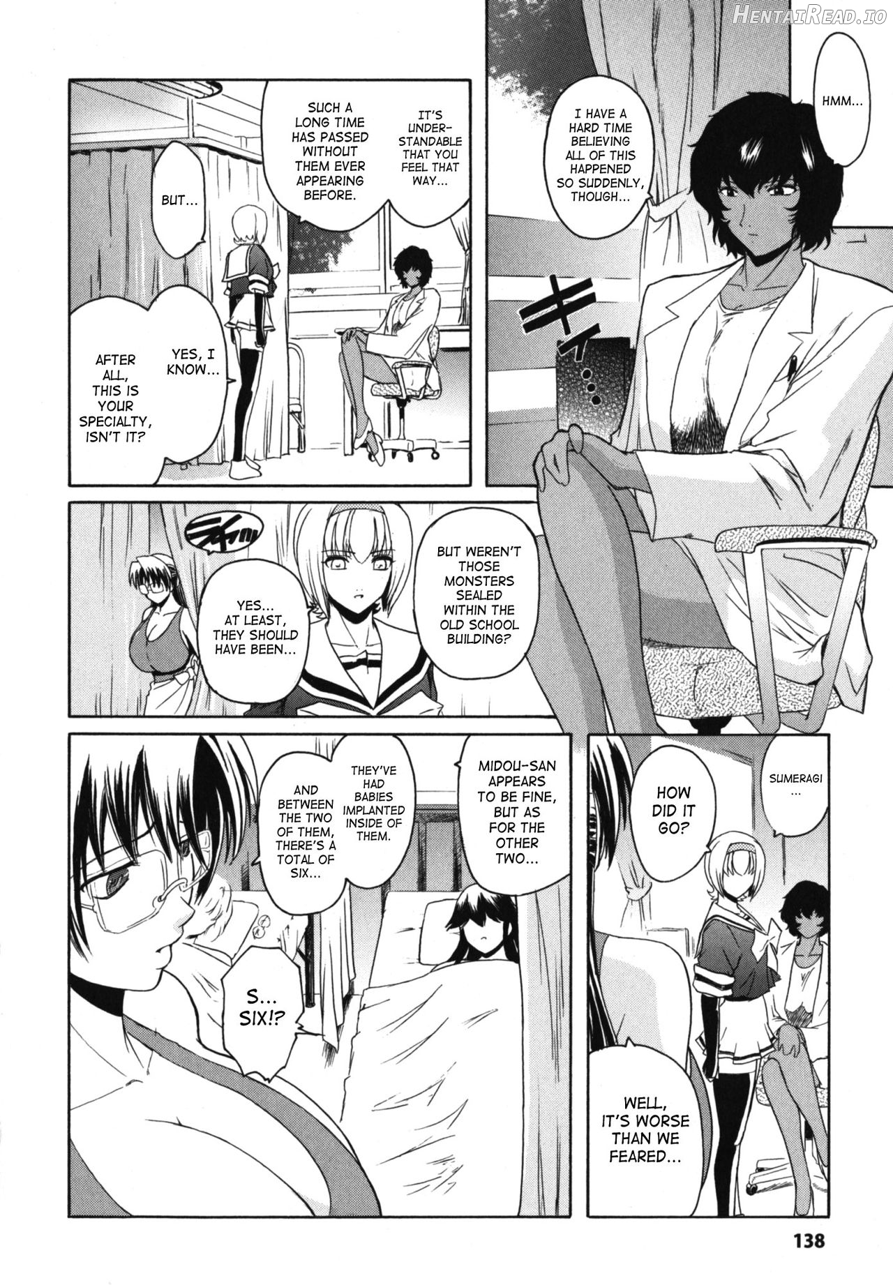 Kabe no Naka no Tenshi Ch. 10-11 Chapter 1 - page 138