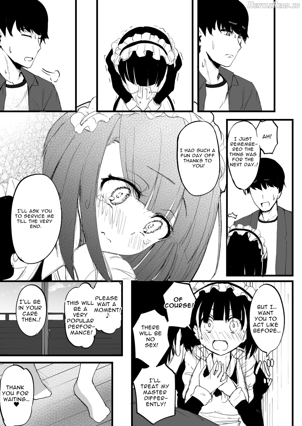 Futanari JK Maid "Tanari Meido" Chapter 1 - page 16