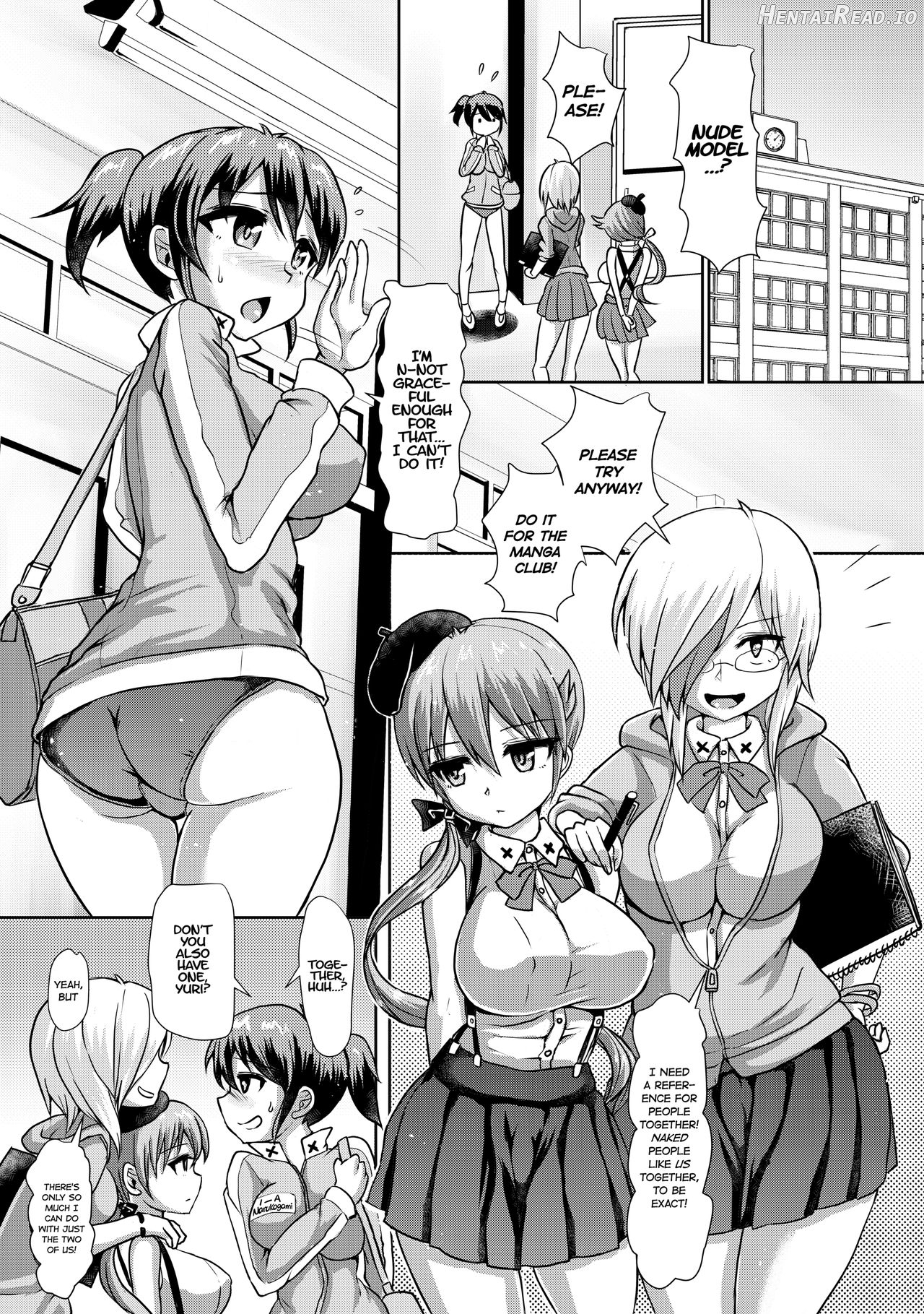 Futaman! -Houkago Shasei Sketch- - Decensored Chapter 1 - page 2