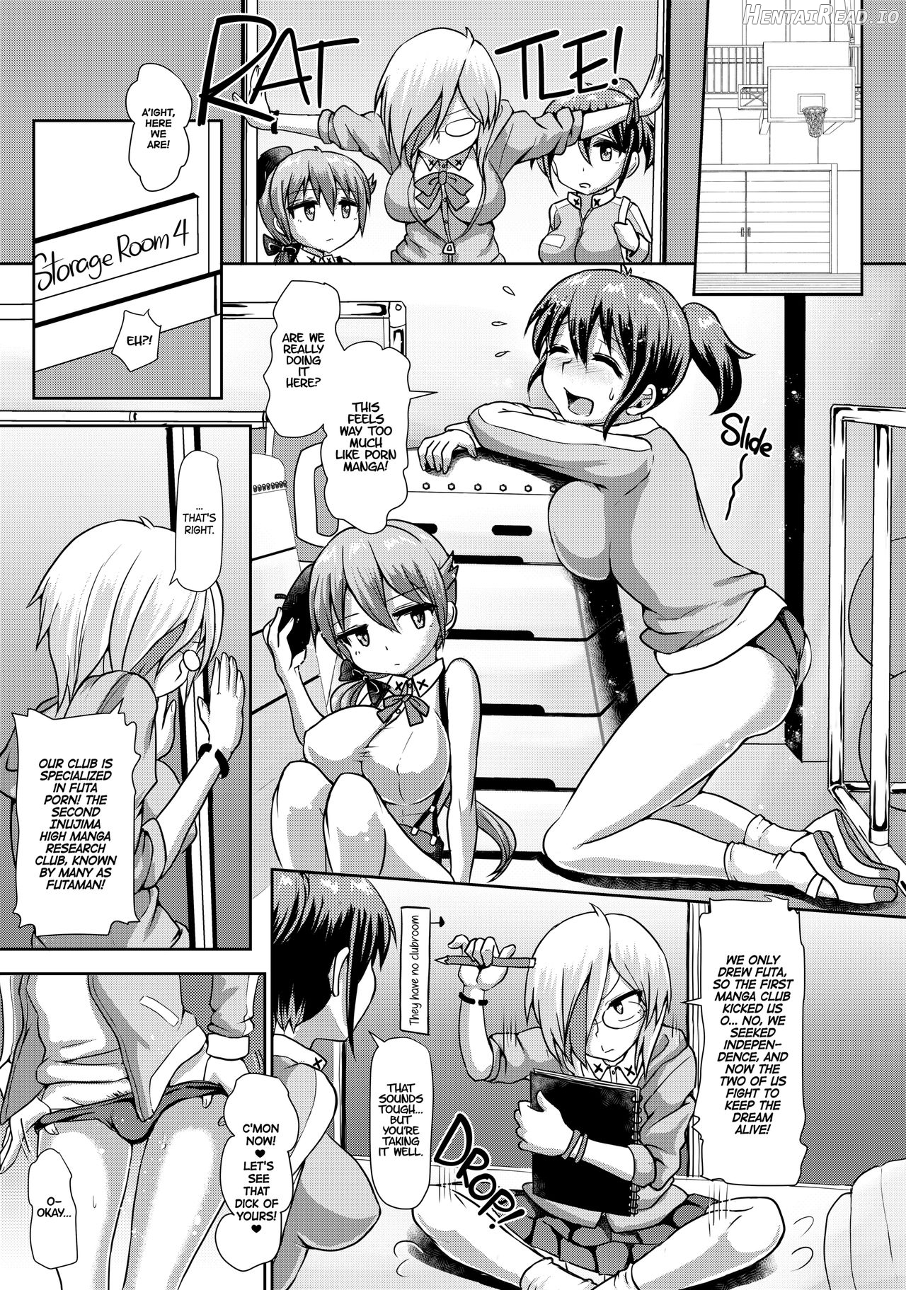 Futaman! -Houkago Shasei Sketch- - Decensored Chapter 1 - page 4