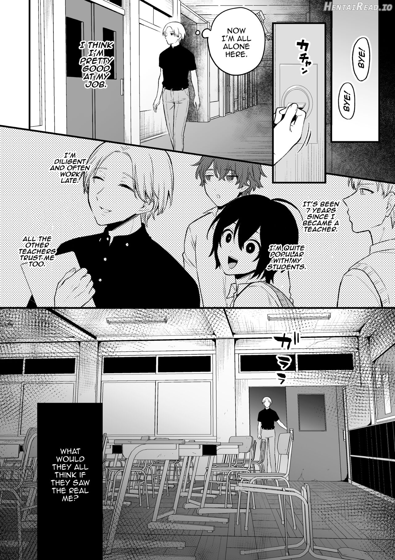 Inrei Taiken Ch. 5 ~Iwakutsuki Kyoushitsu de Ananie ni Fukeru Hentai Kyoushi no Hanashi~ Chapter 1 - page 3